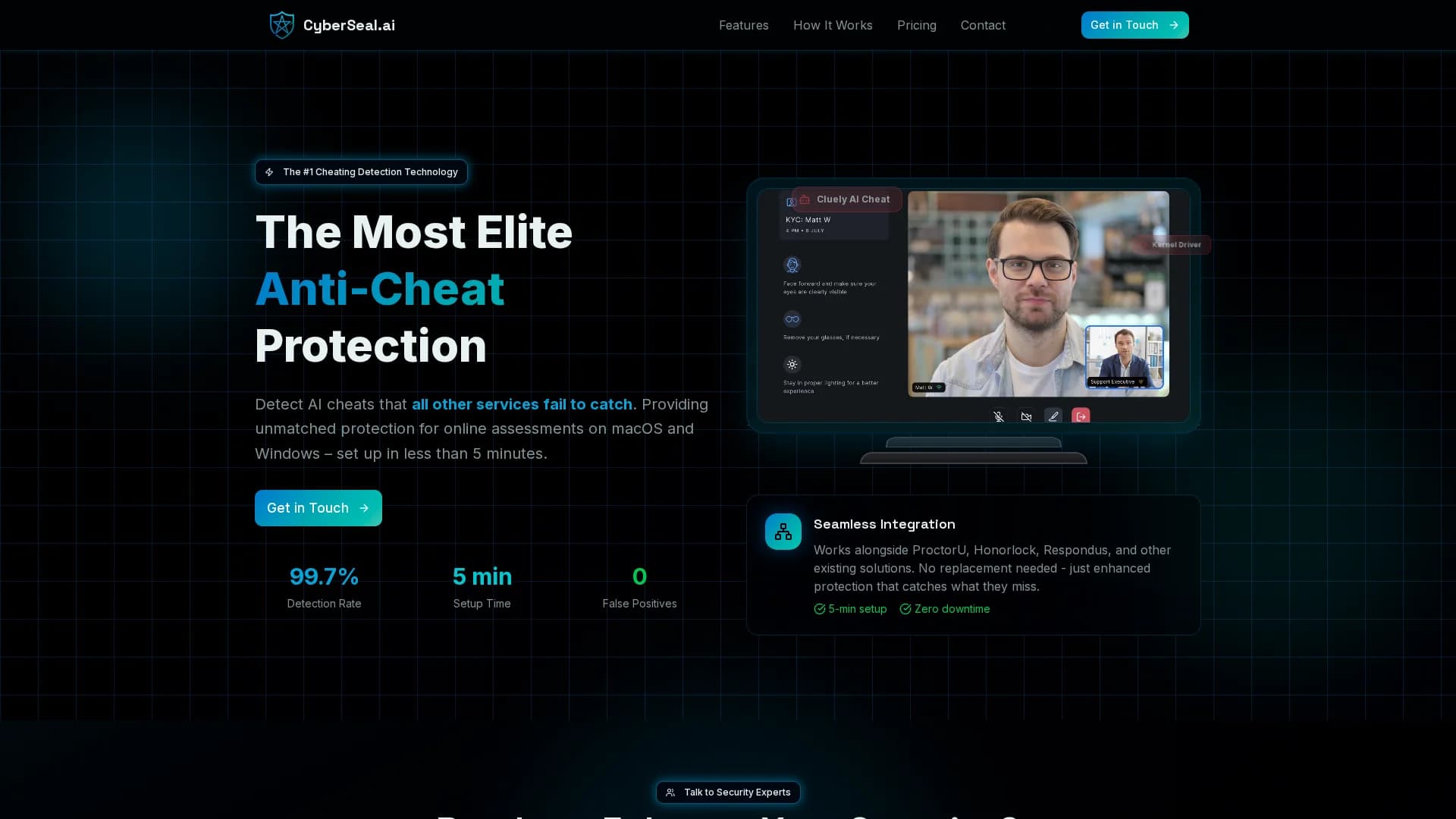 cyberseal-ai homepage
