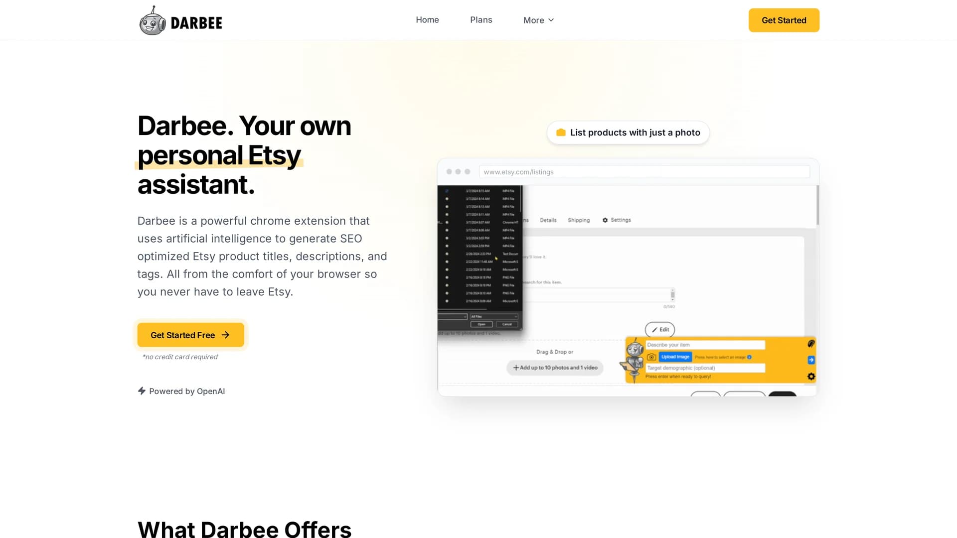 darbee-io homepage