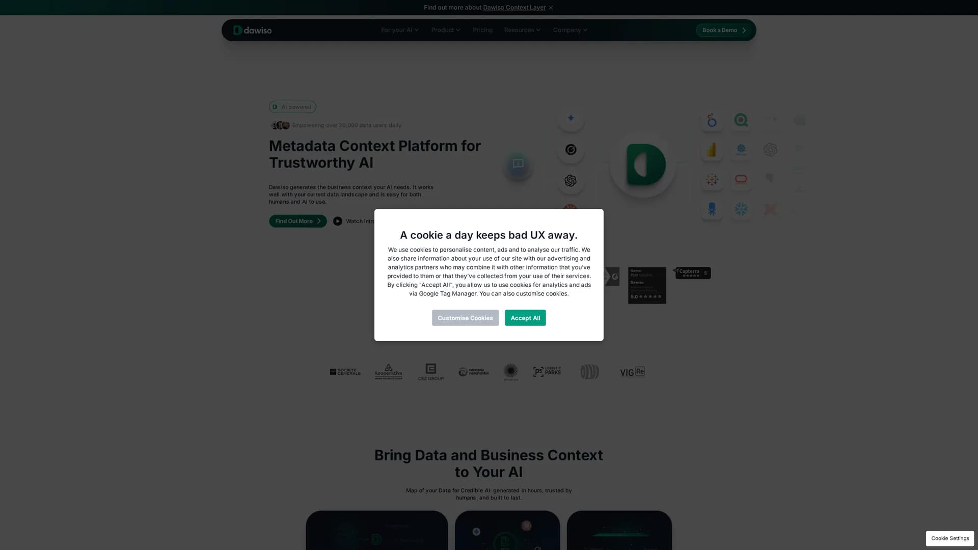dawiso homepage
