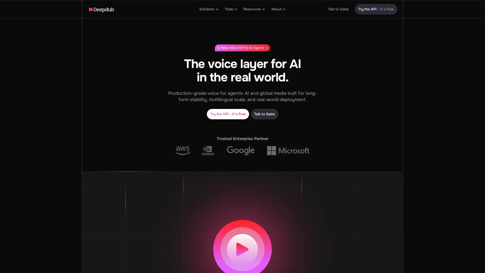 deepdub homepage