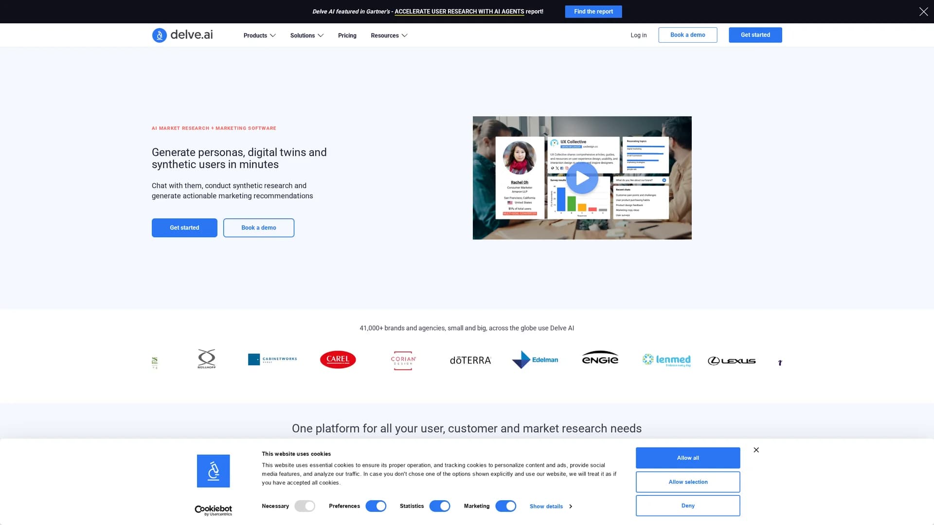 delve homepage