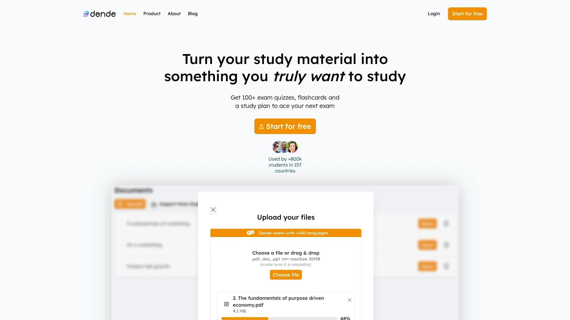 dende homepage
