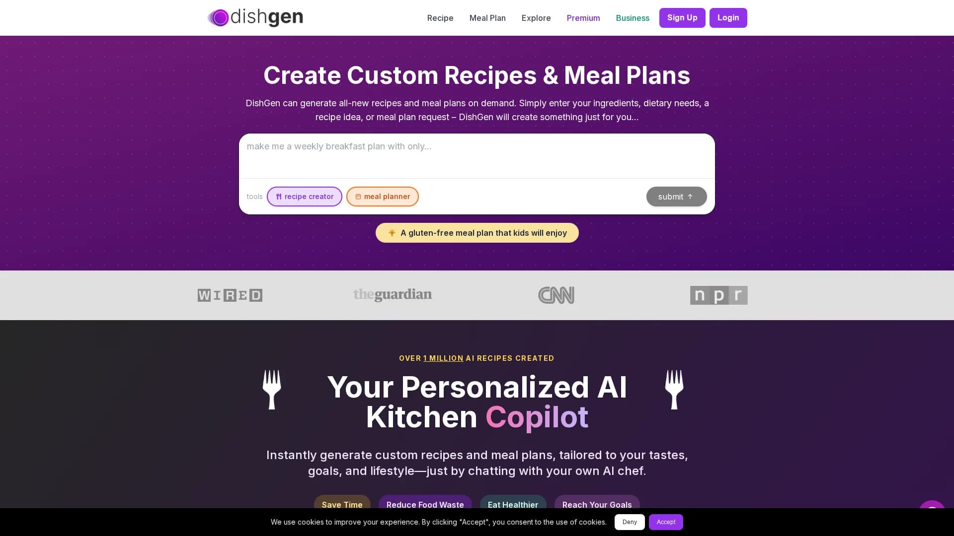 dishgen homepage