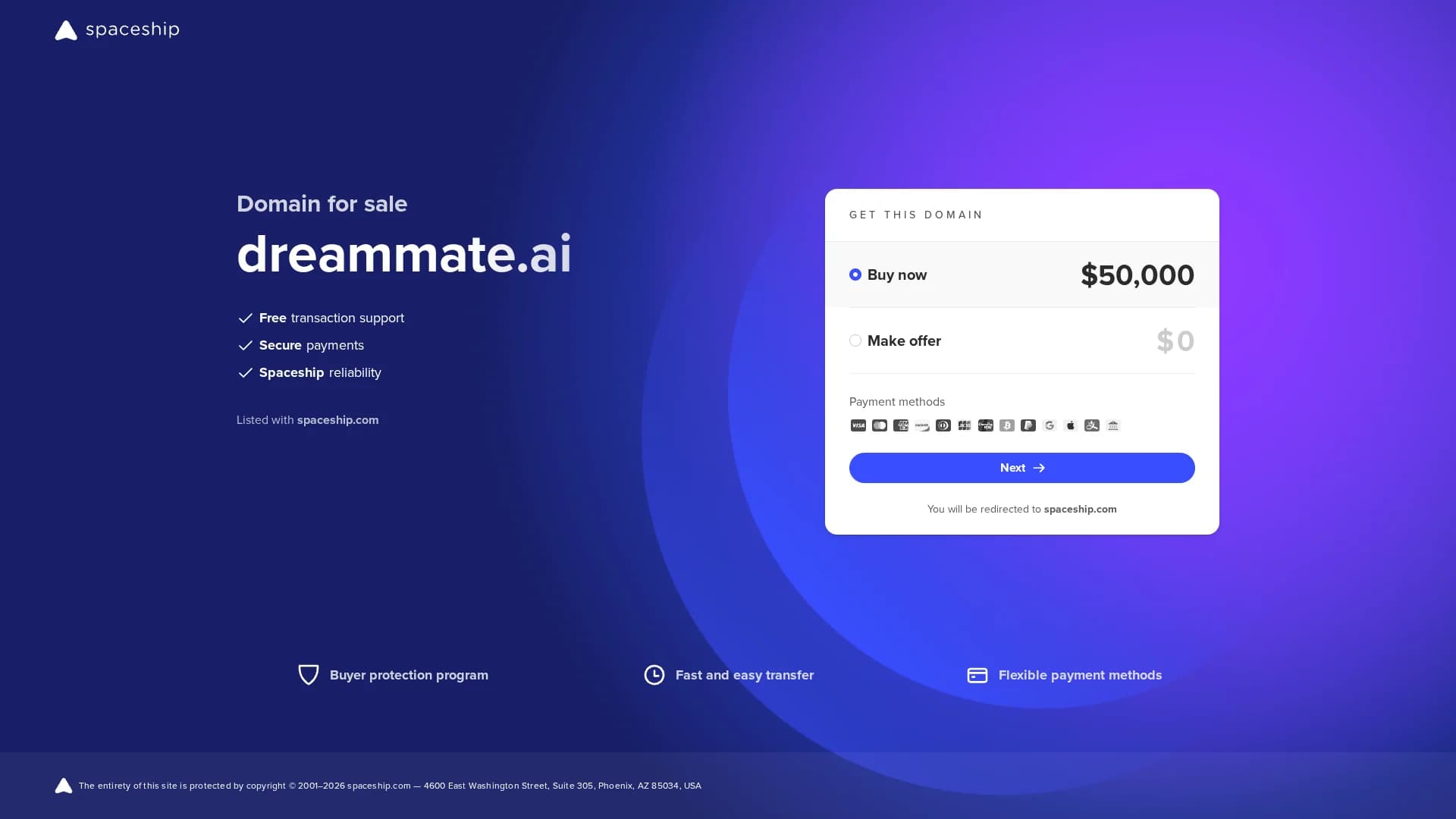 dreammate homepage