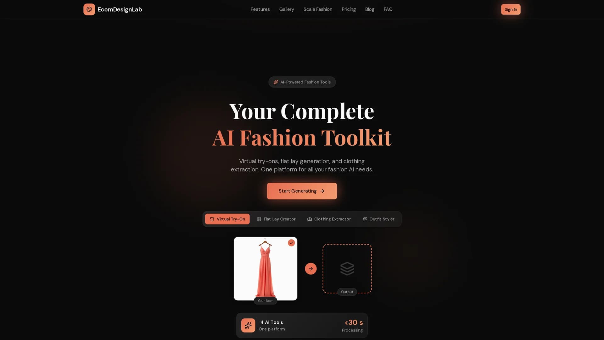 ecomdesignlab-ai homepage