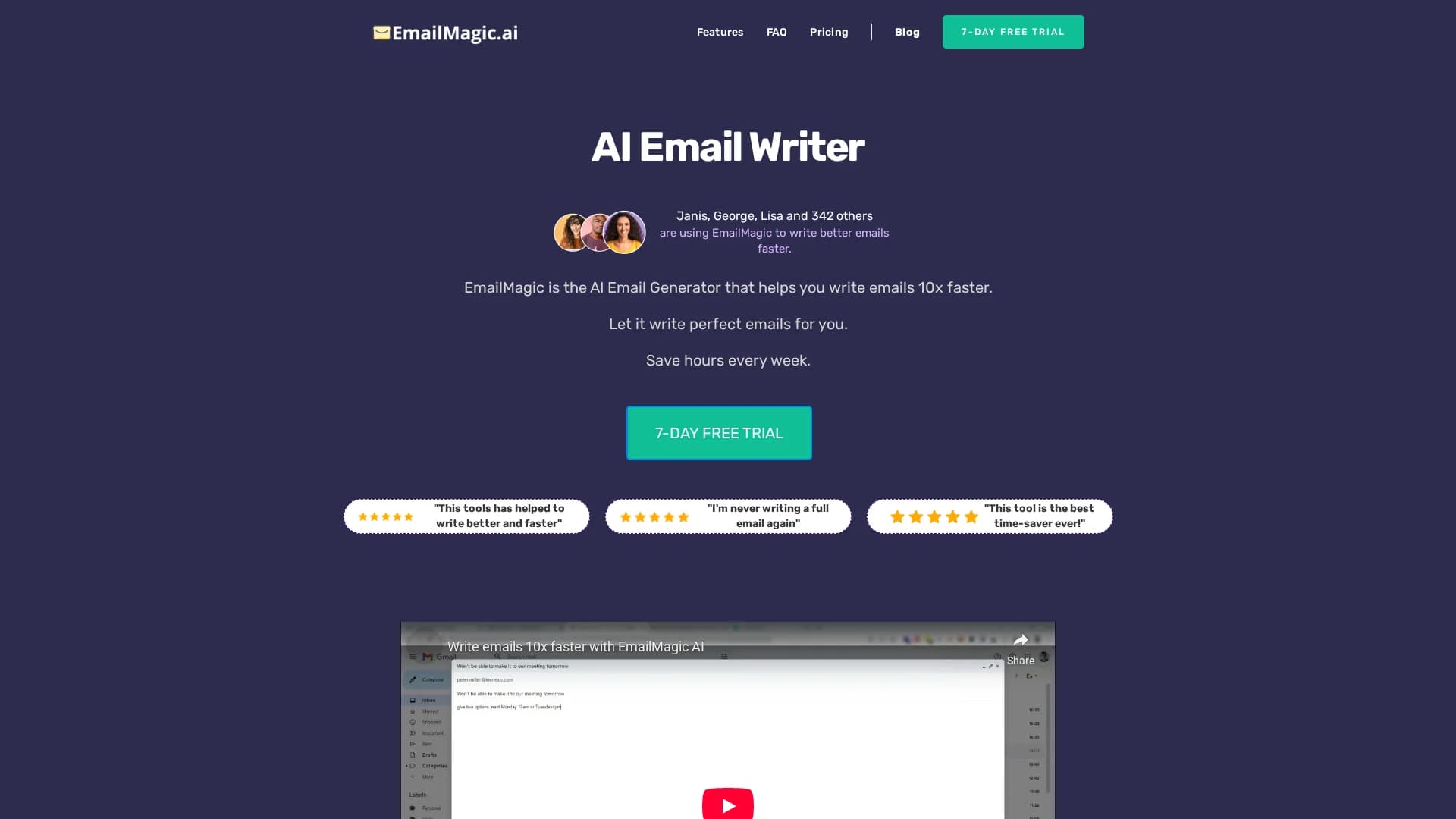 emailmagic-ai homepage