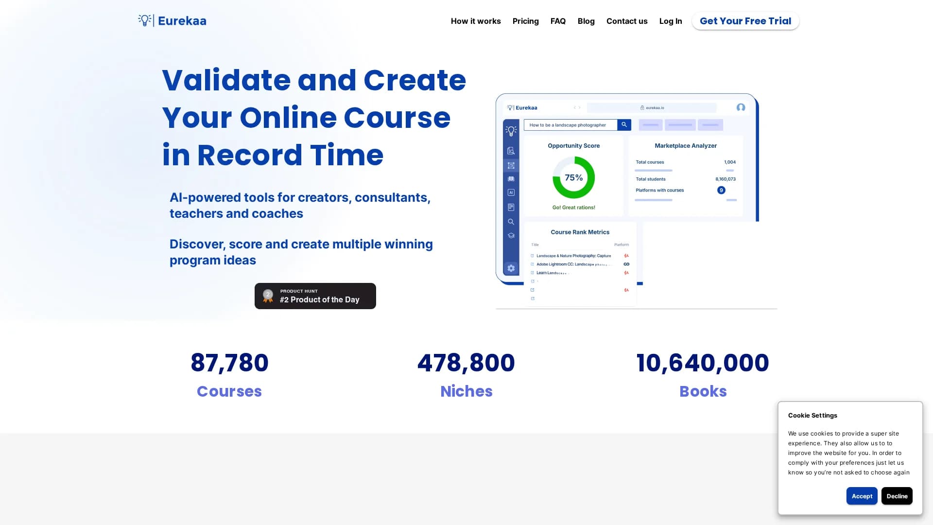 eurekaa homepage