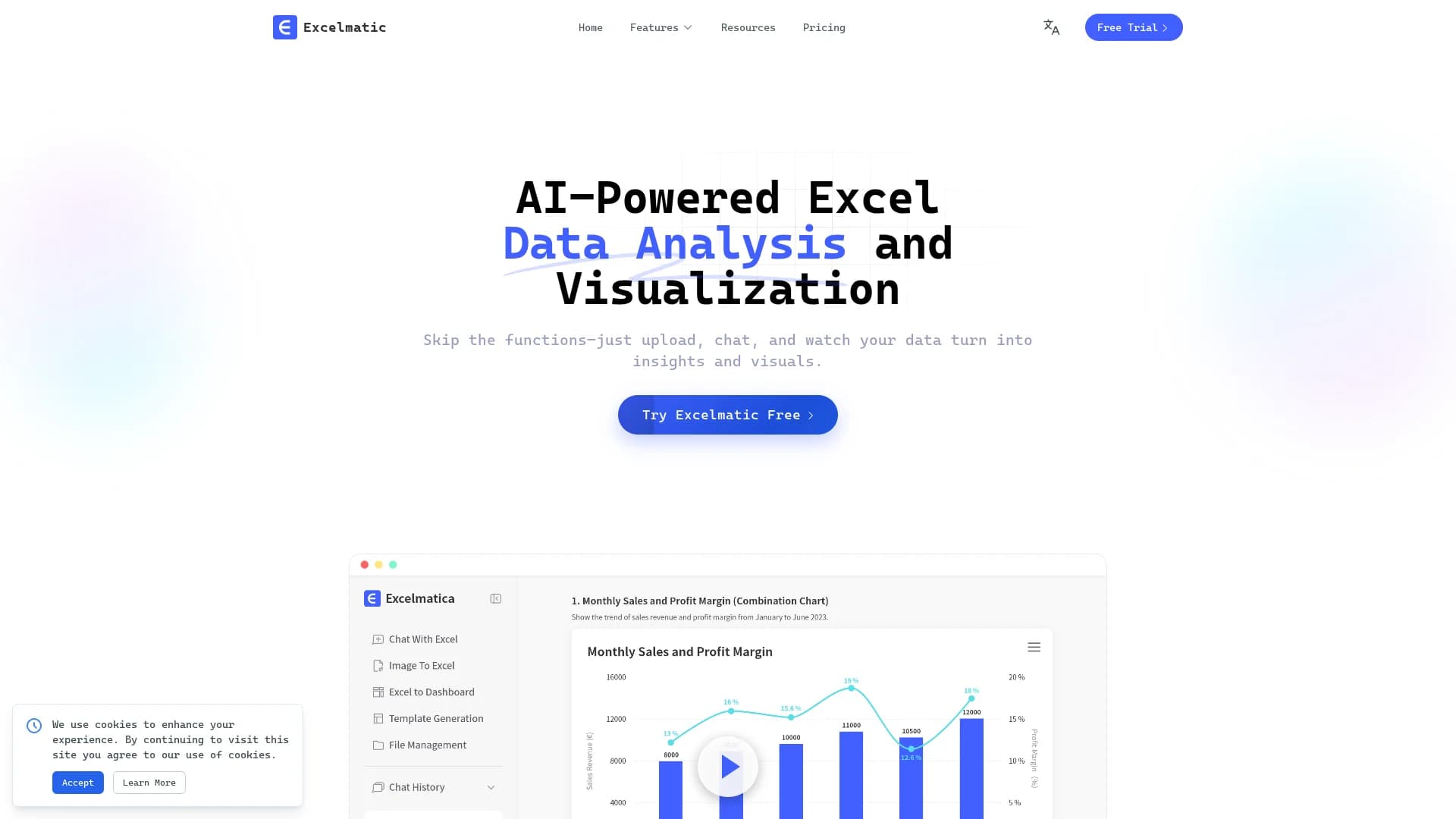 excelmatic homepage