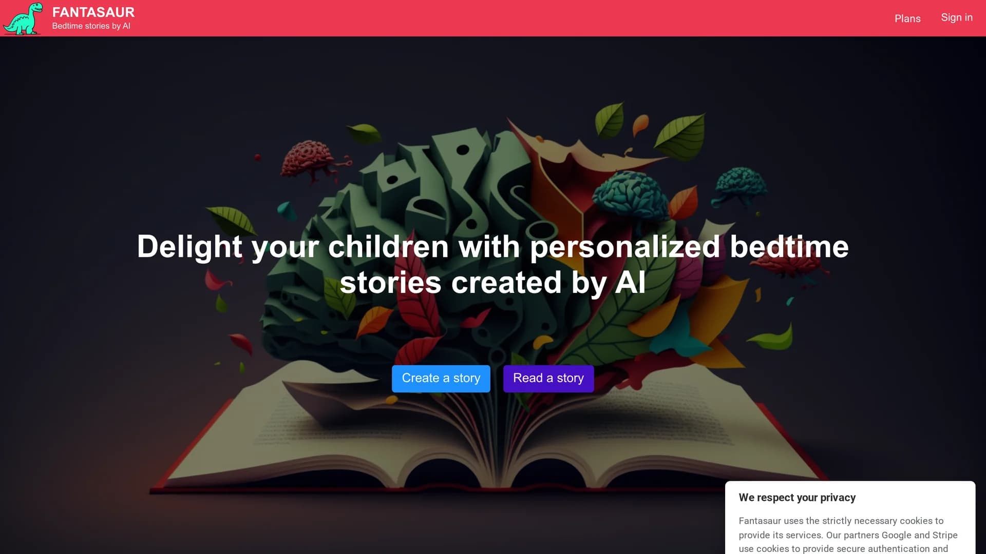fantasaur homepage