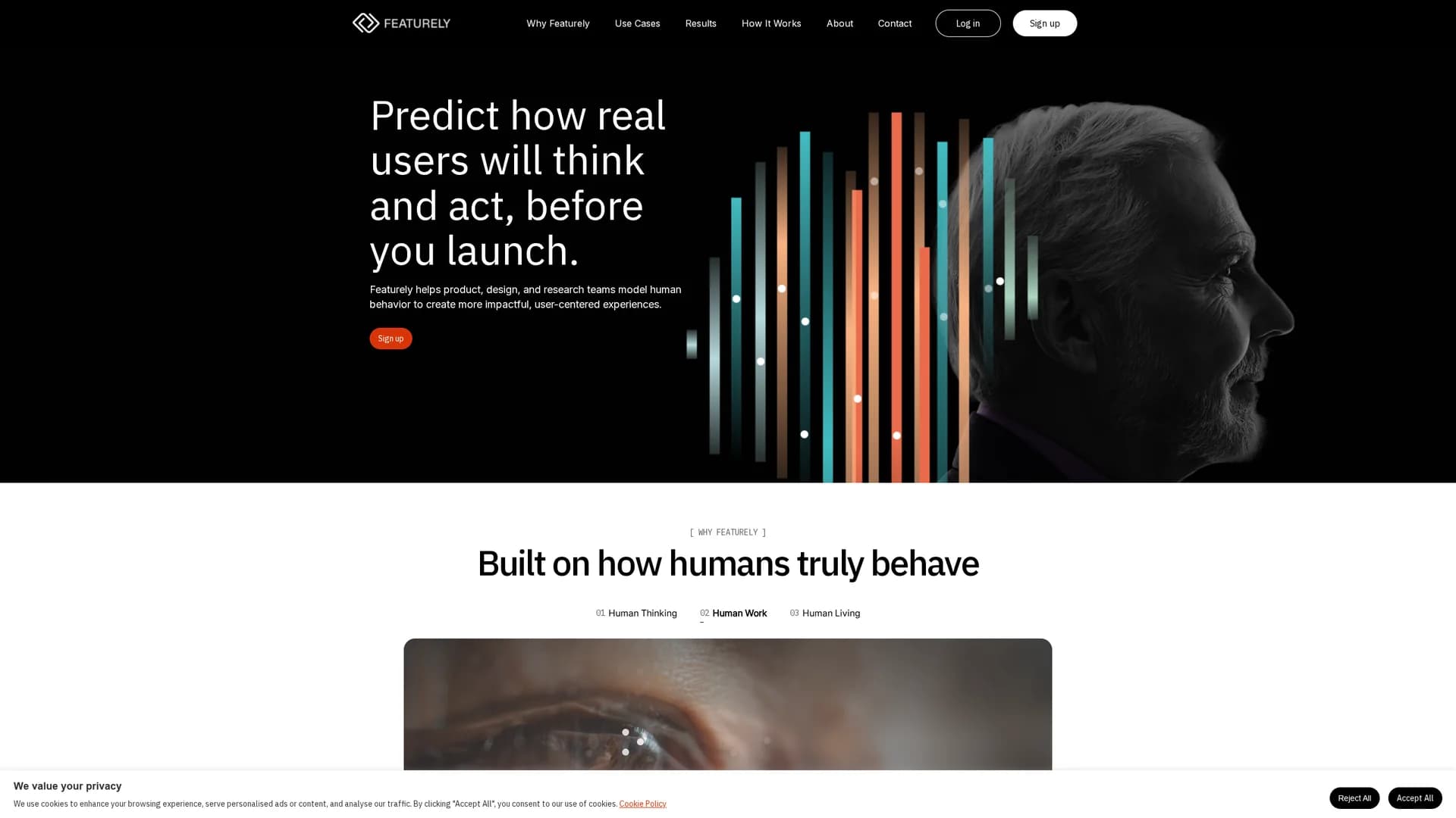 featurely homepage