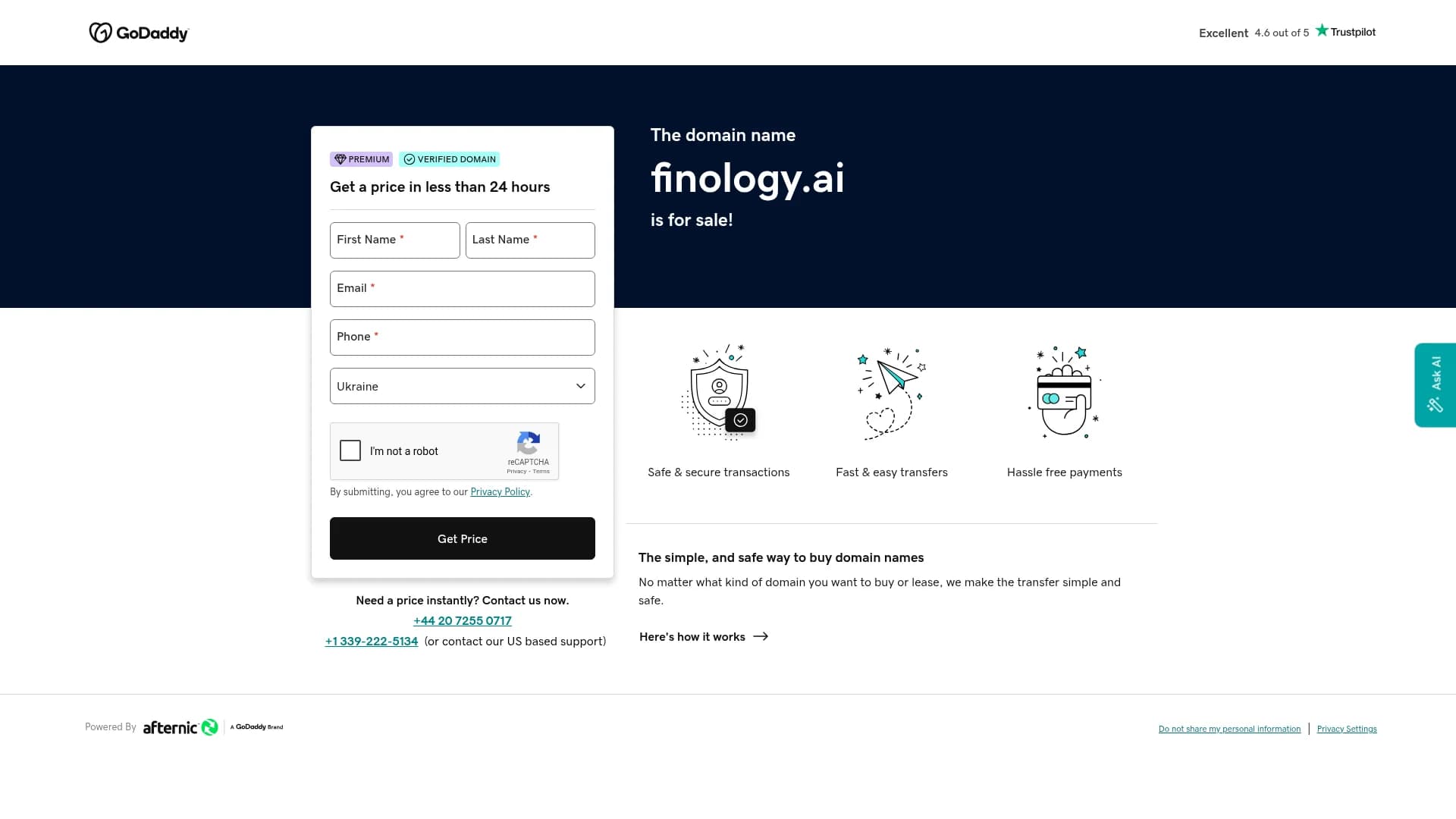 finology homepage