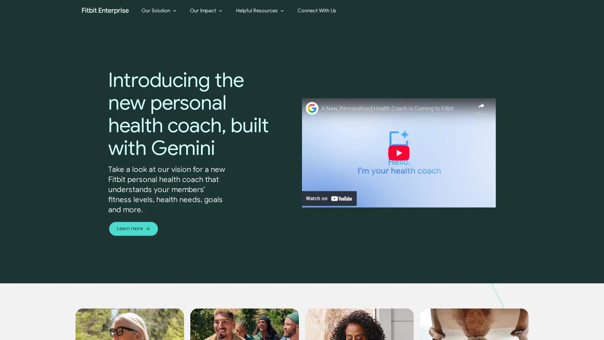 fitbit-google homepage
