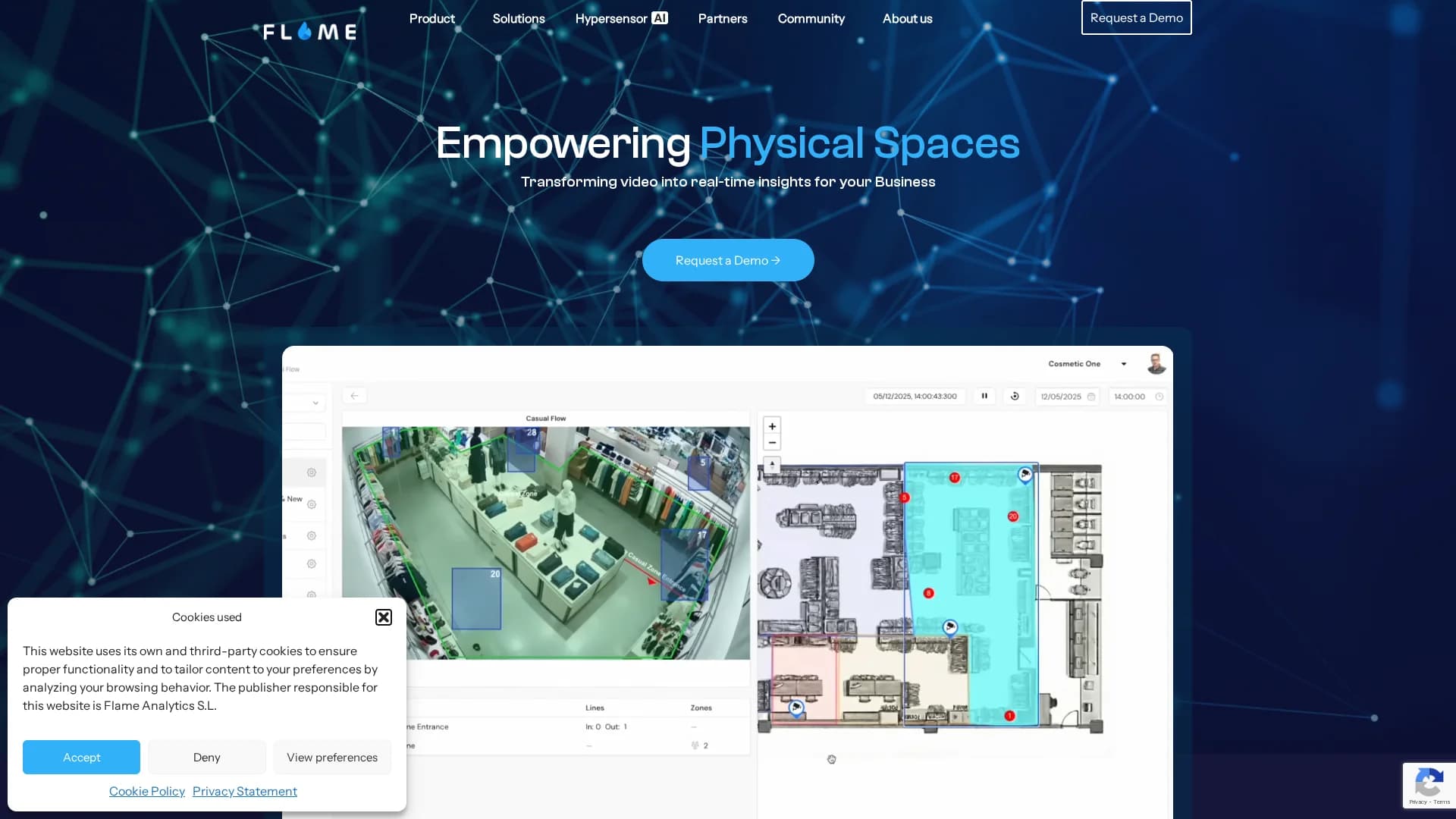 flameanalytics-com homepage