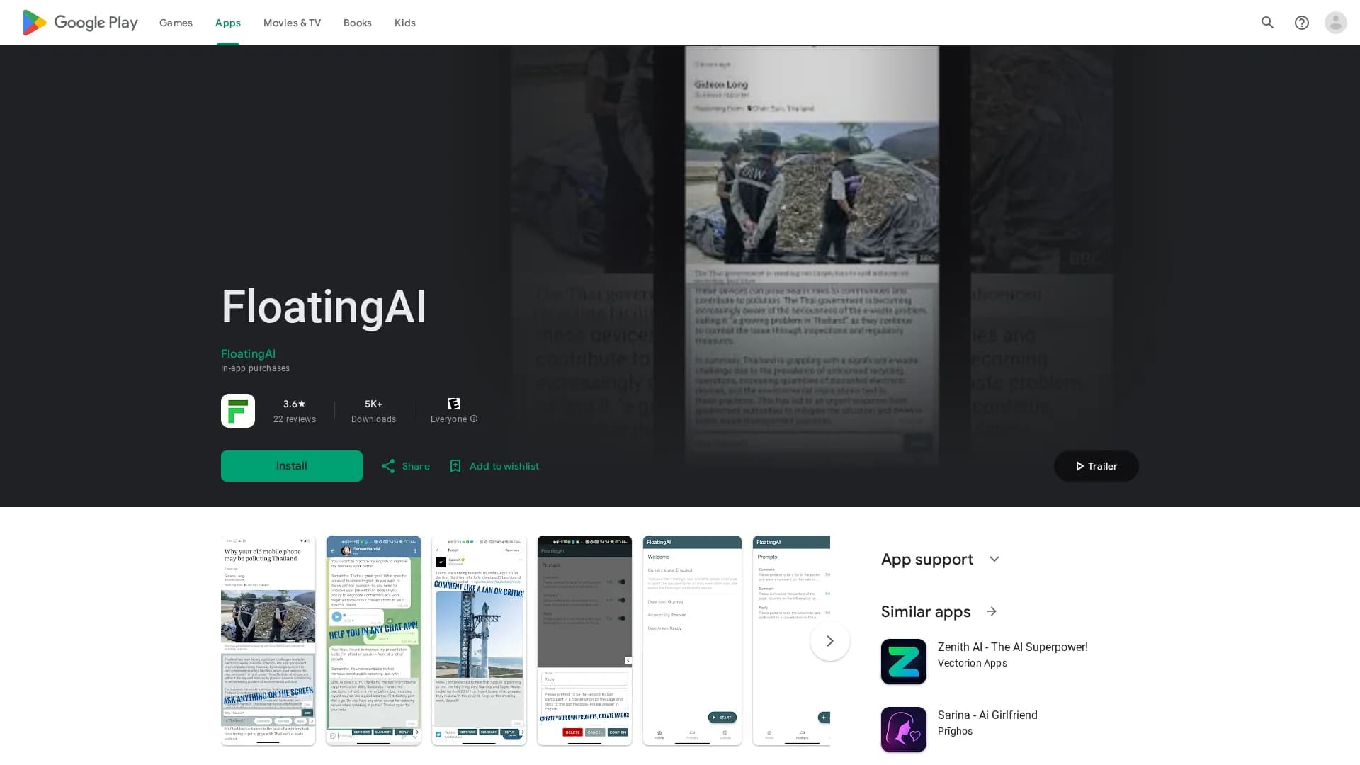 floatingai homepage