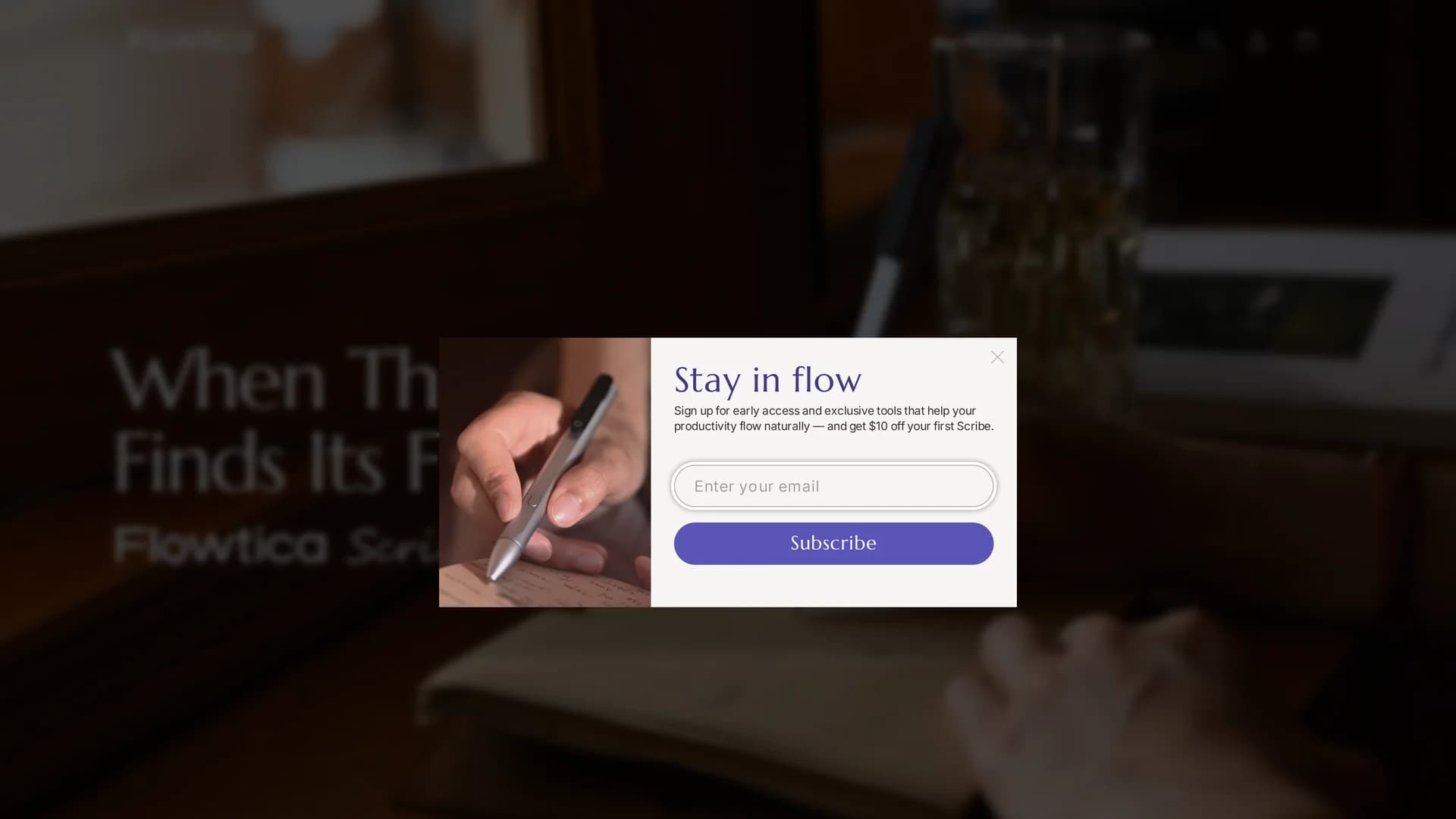 flowtica-ai homepage