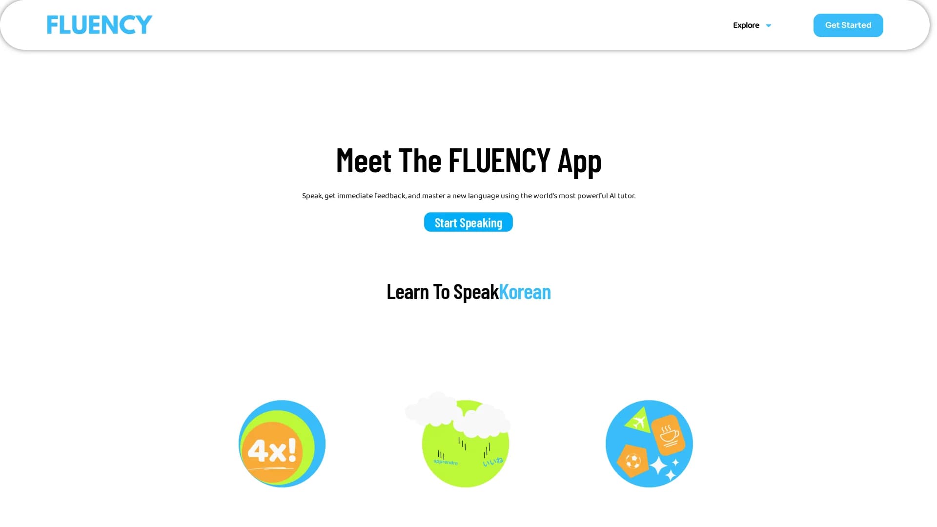 fluency homepage