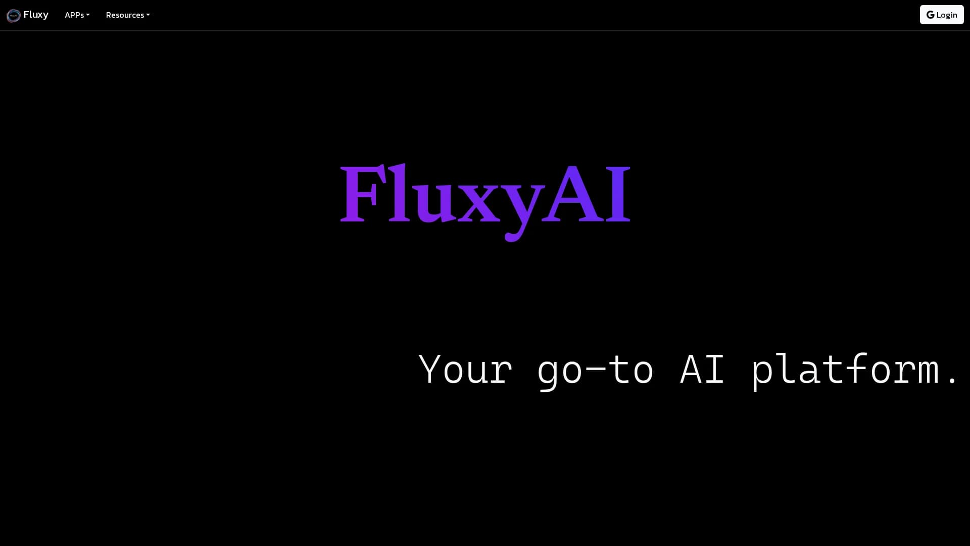 fluxy-ai homepage