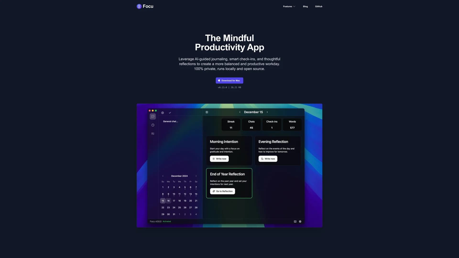 focu homepage