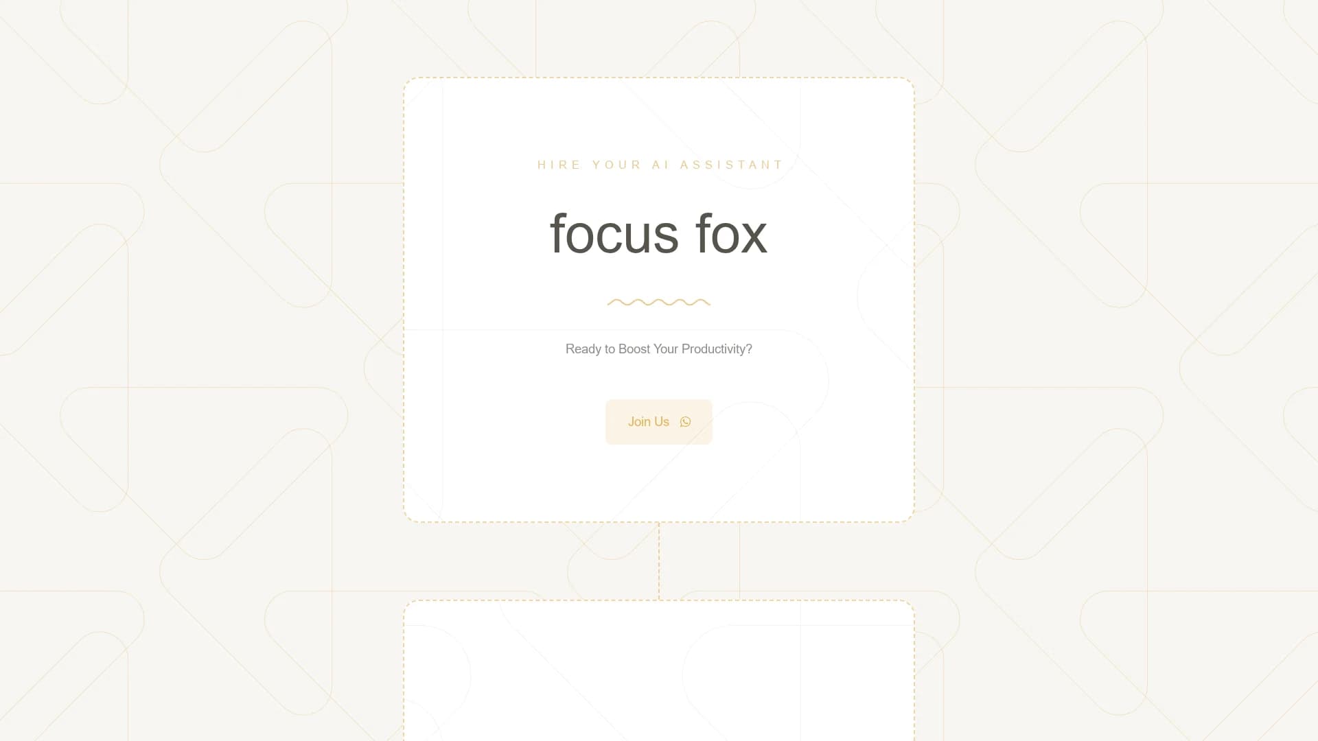 focus-fox homepage