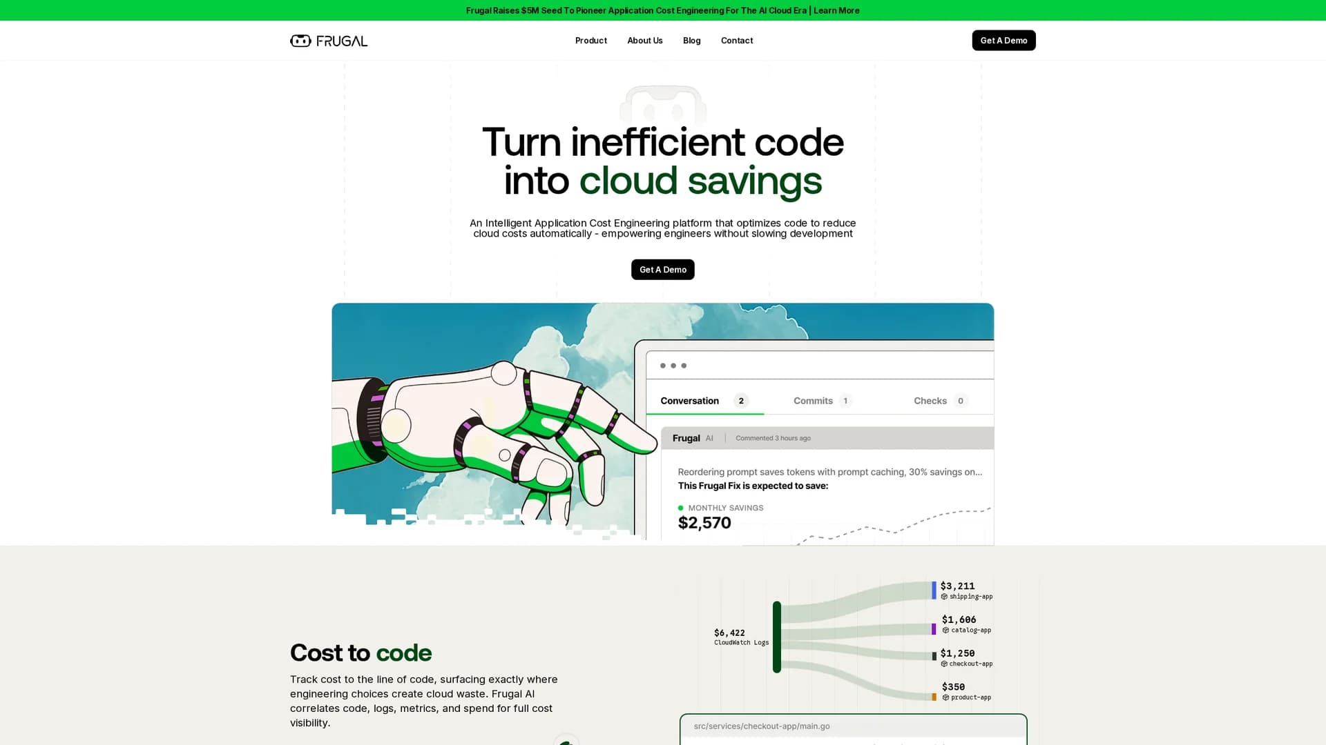 frugal homepage