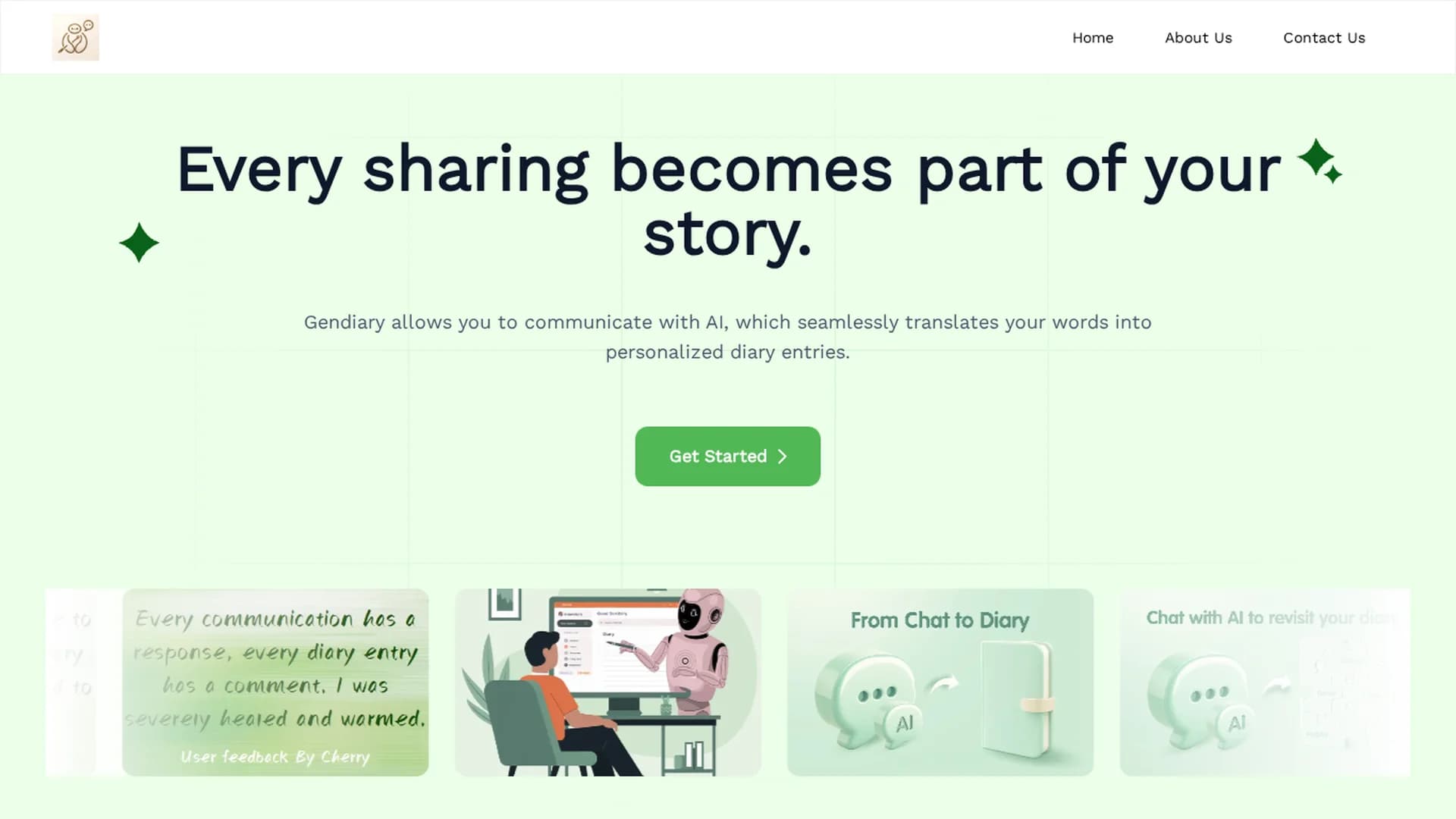 gendiary homepage
