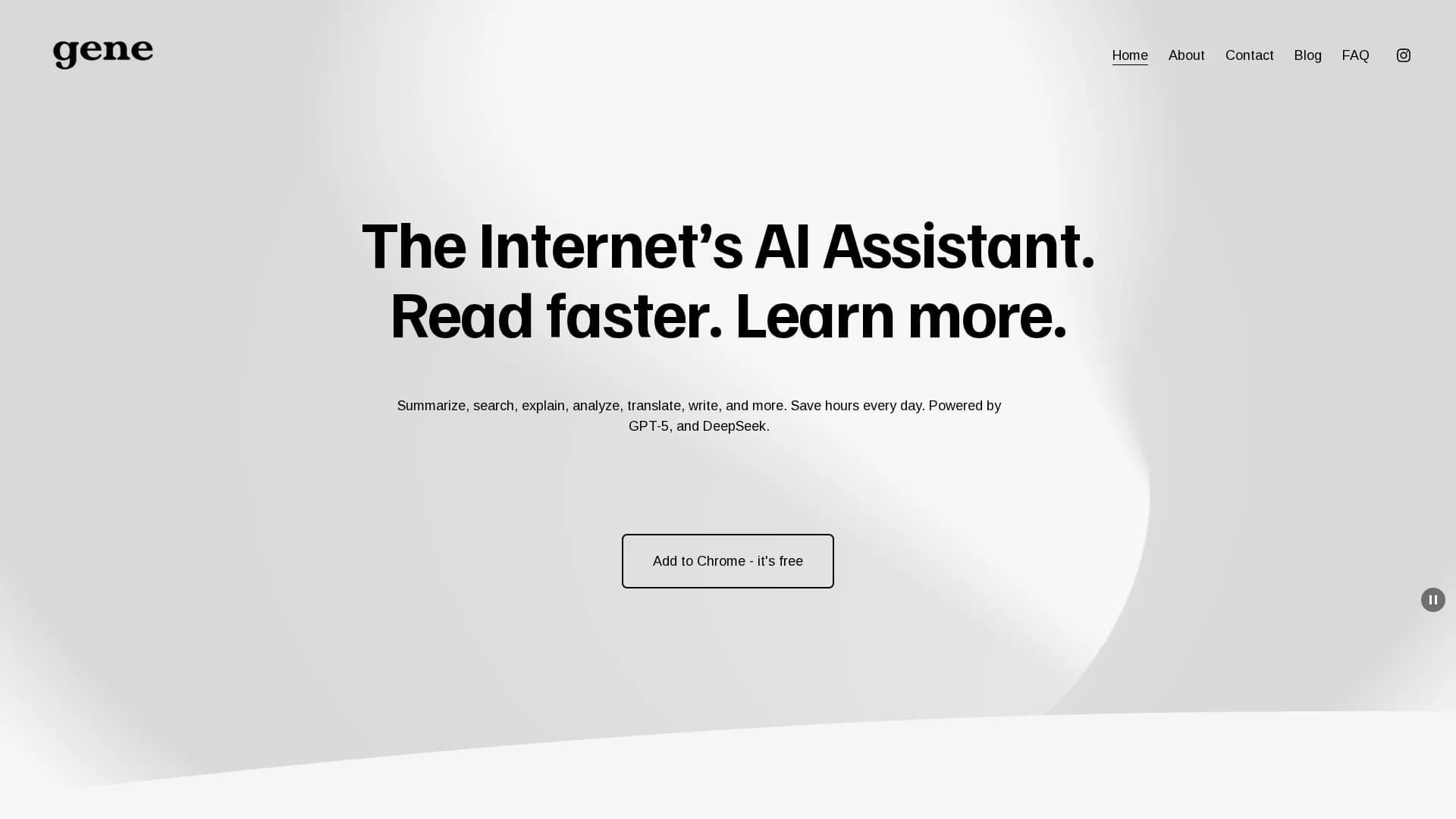 gene homepage