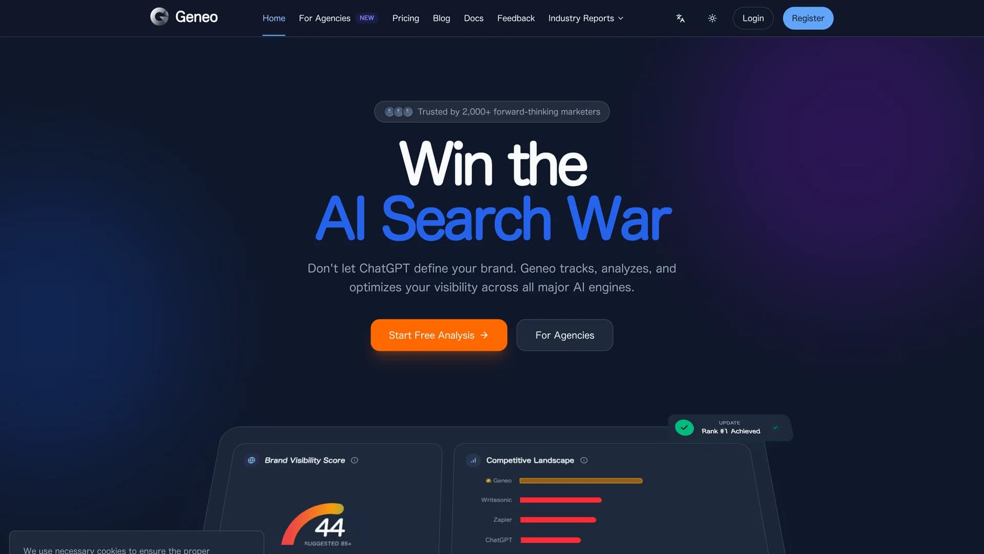 geneo homepage
