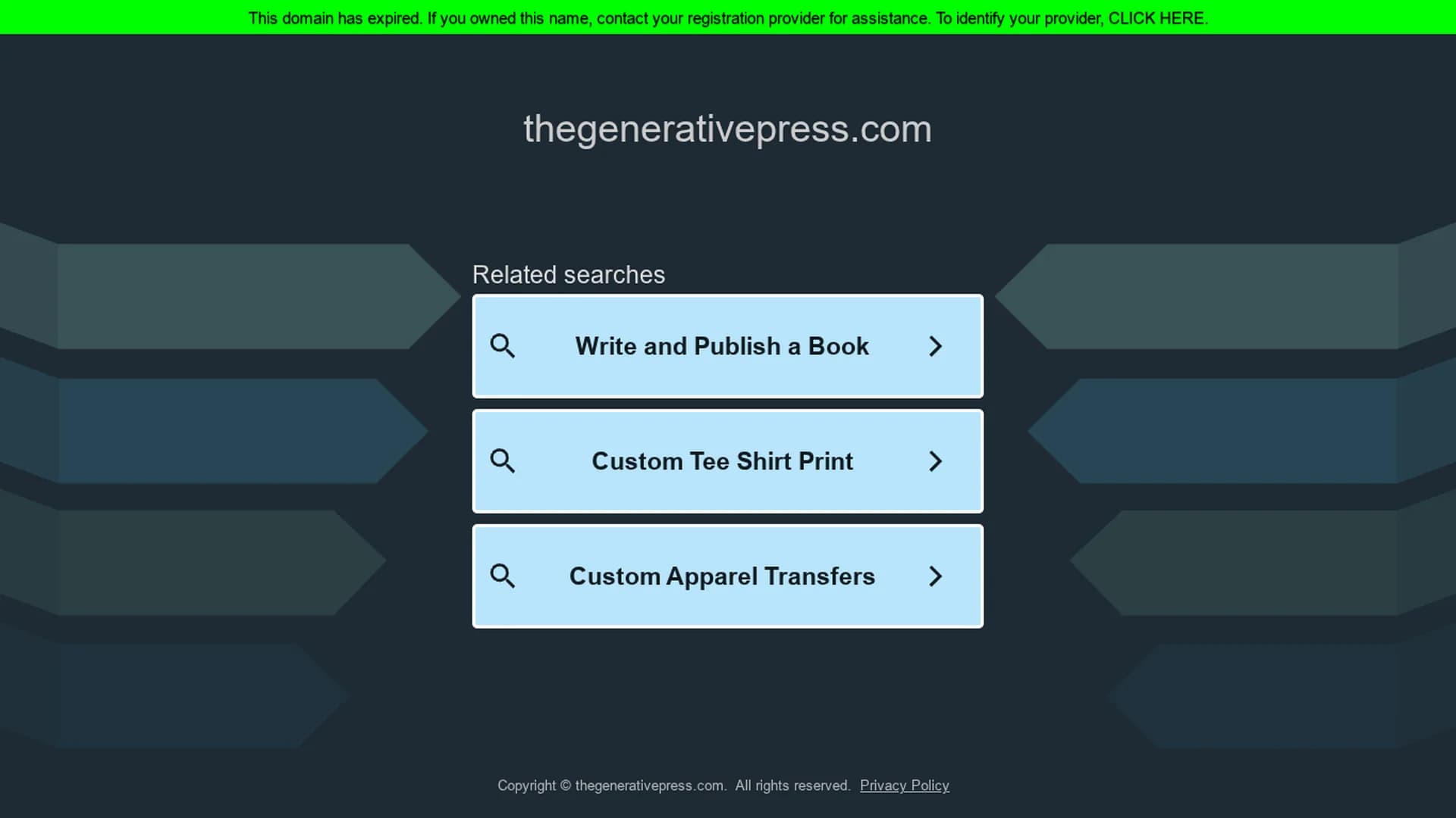 generative-press homepage