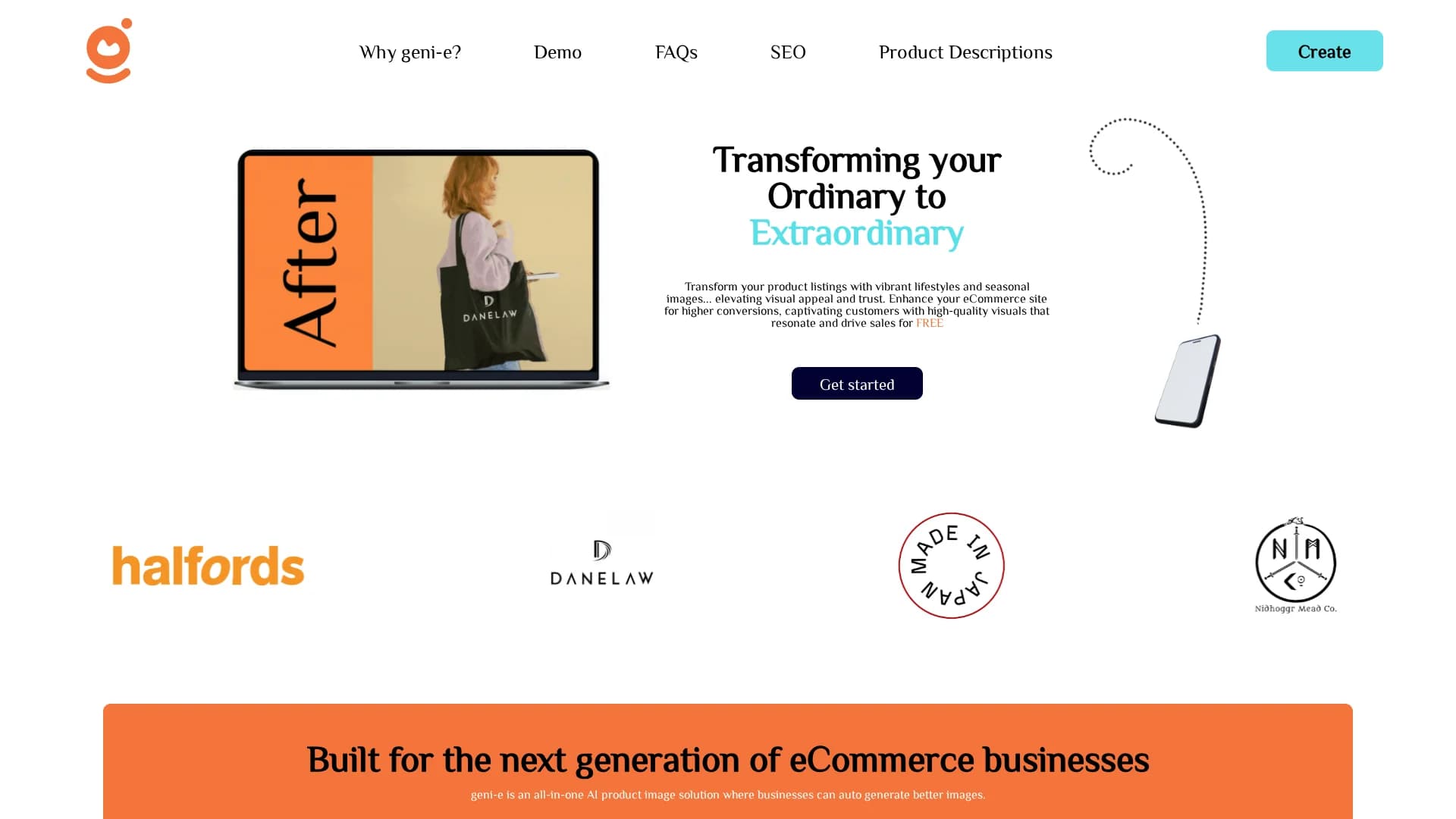 geni-e homepage
