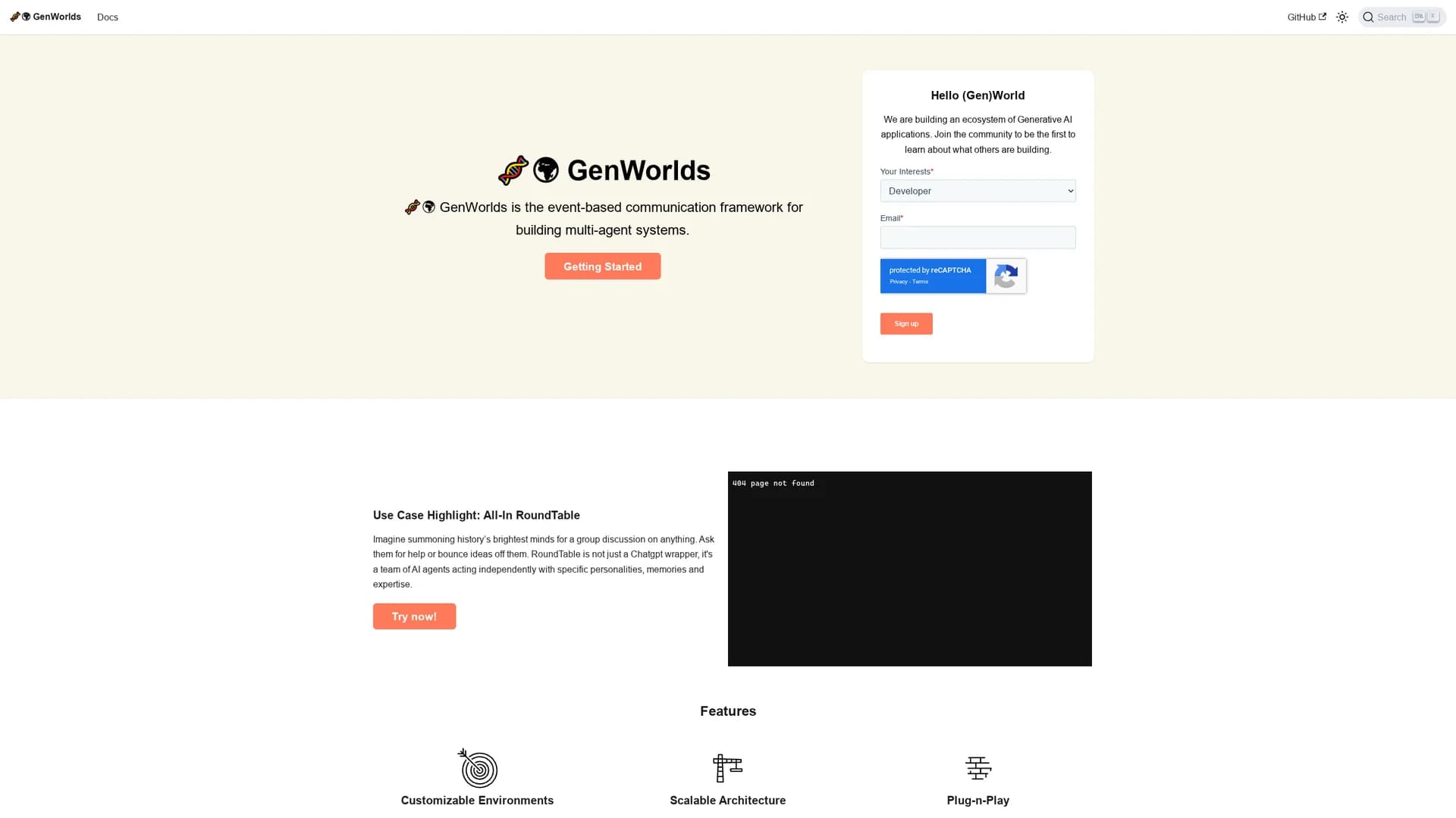 genworlds homepage