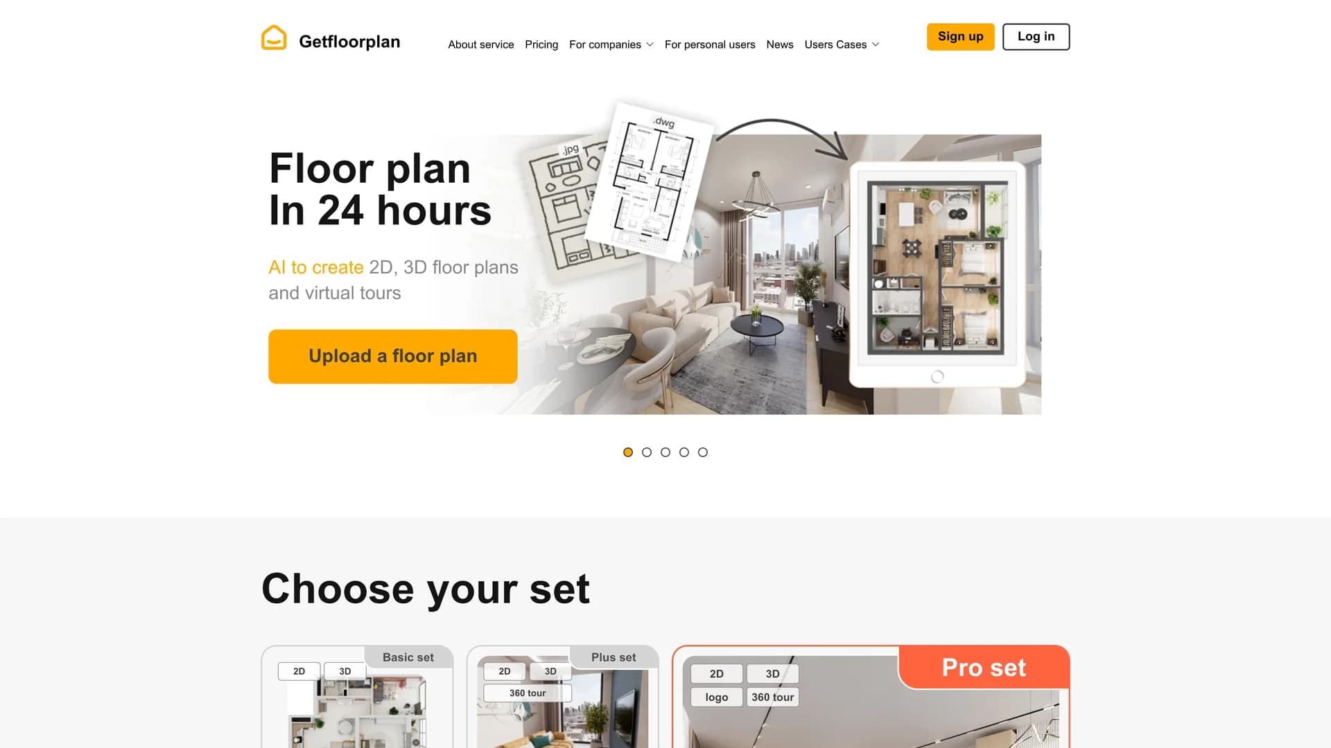 getfloorplan homepage