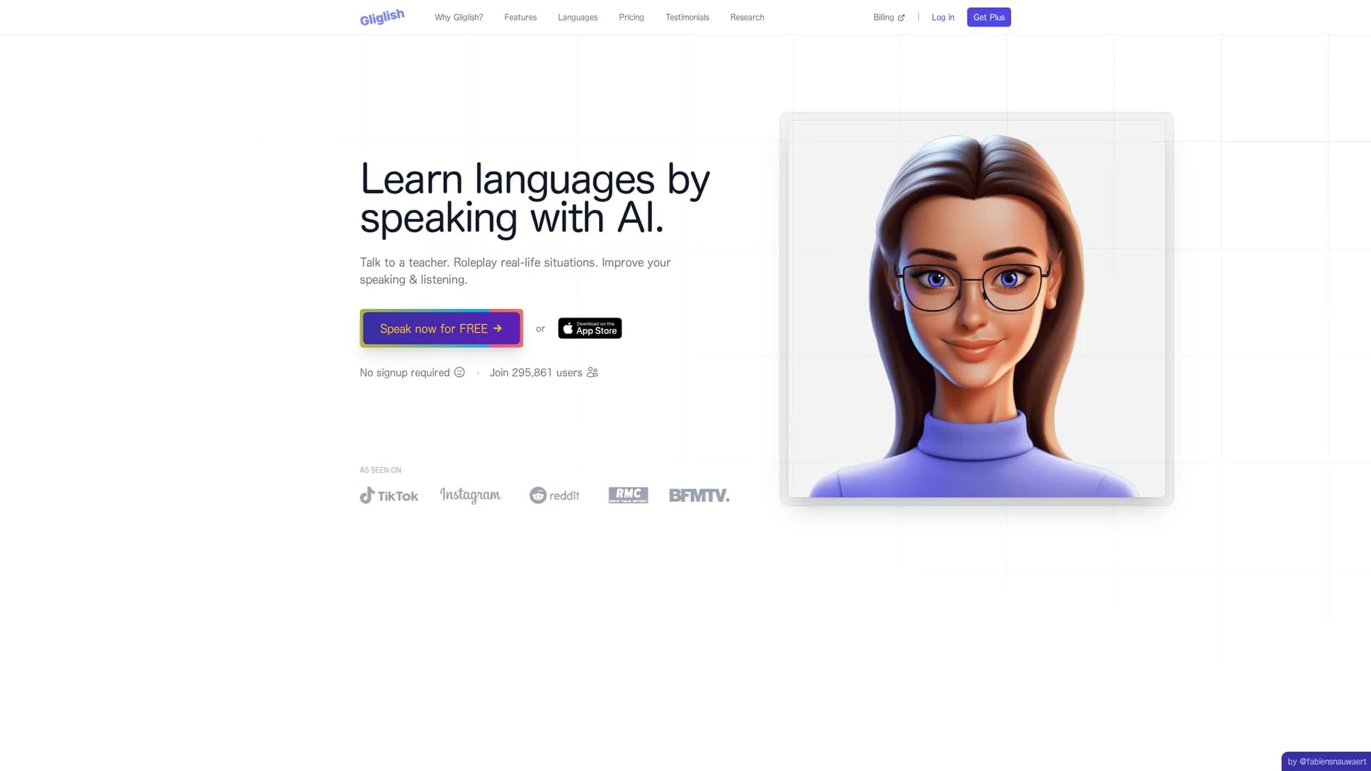 gliglish homepage