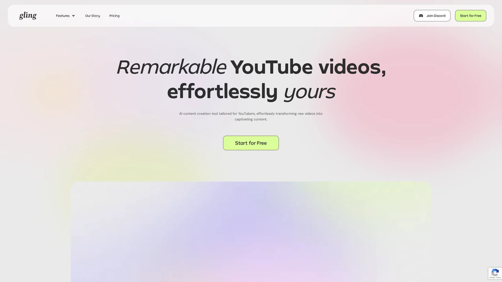 gling homepage