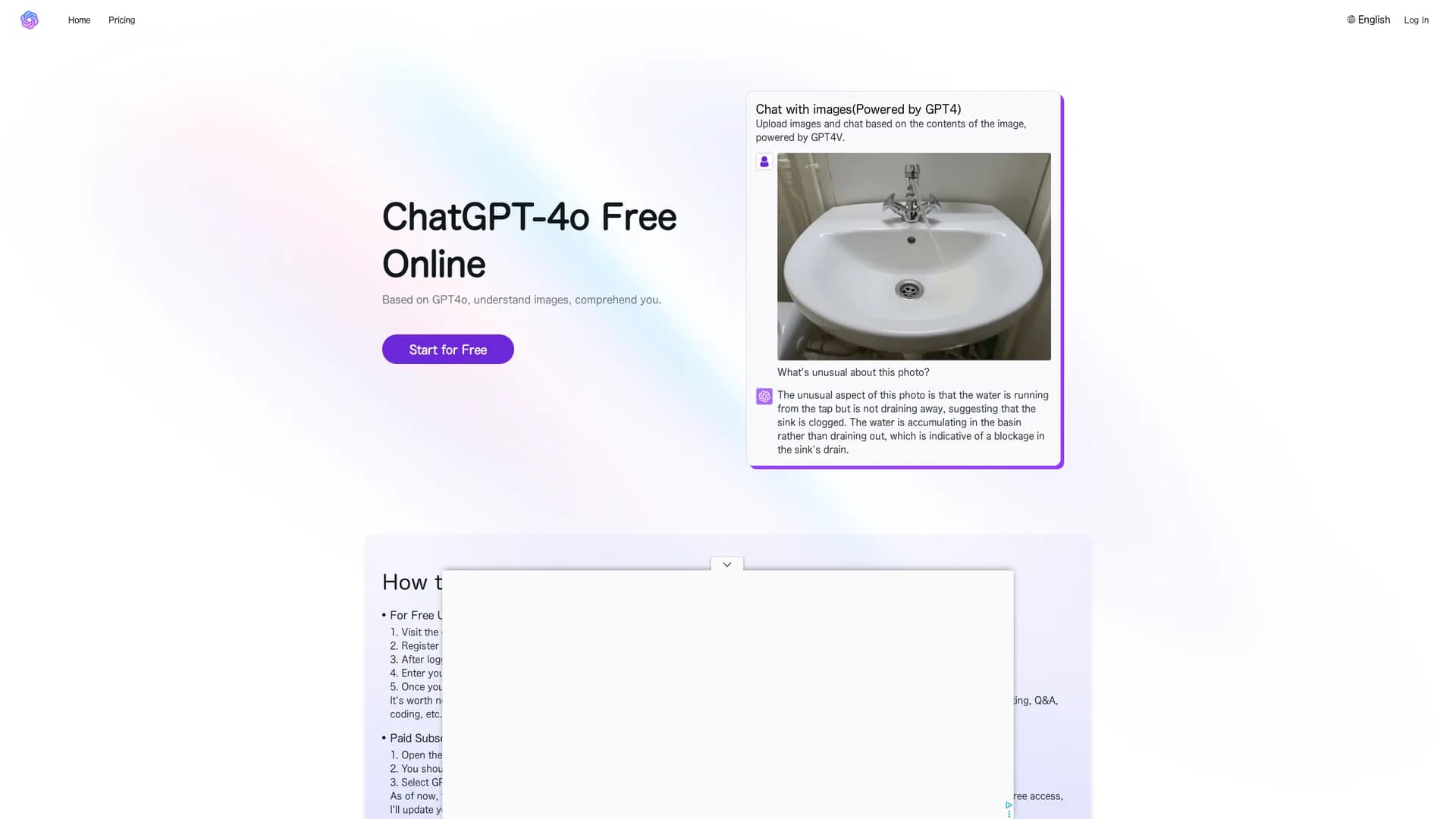 gpt-4v homepage