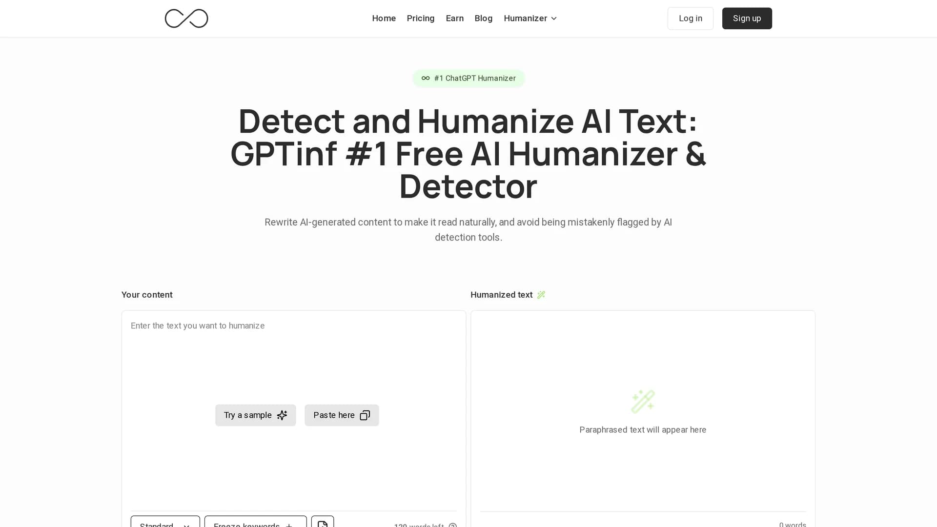 gptinf homepage