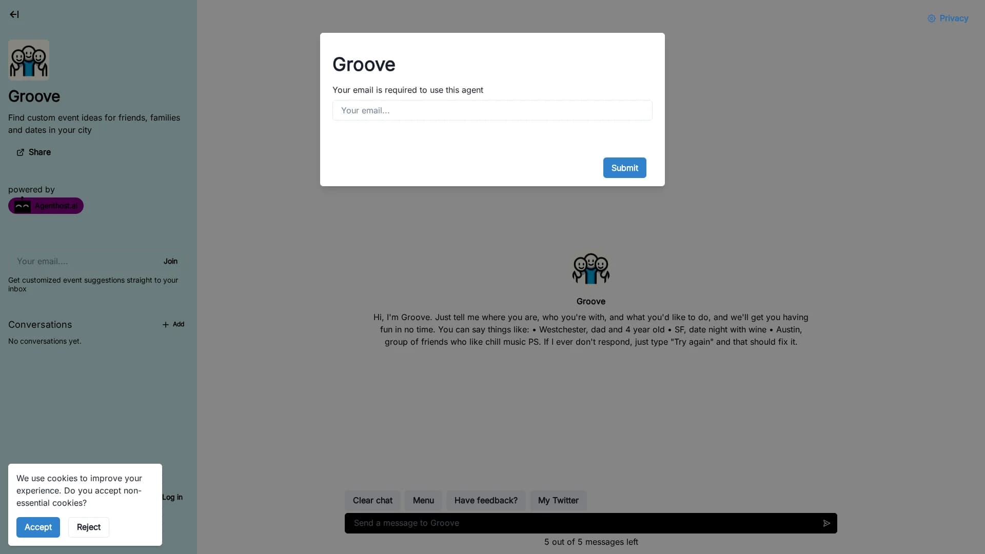 groove homepage