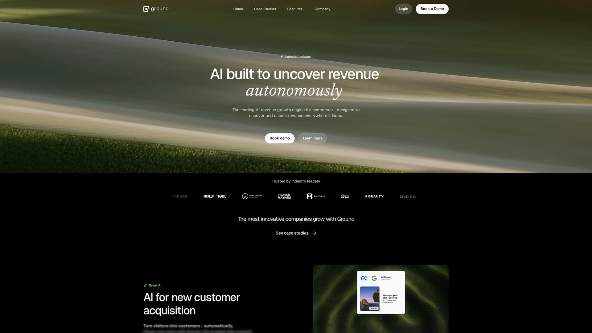 ground homepage