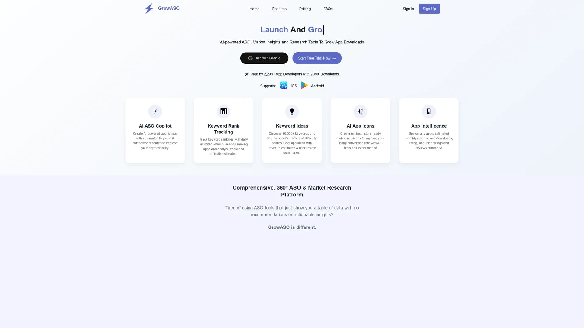 growaso homepage