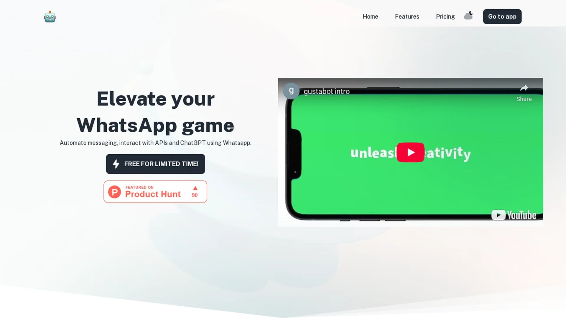 gustabot homepage