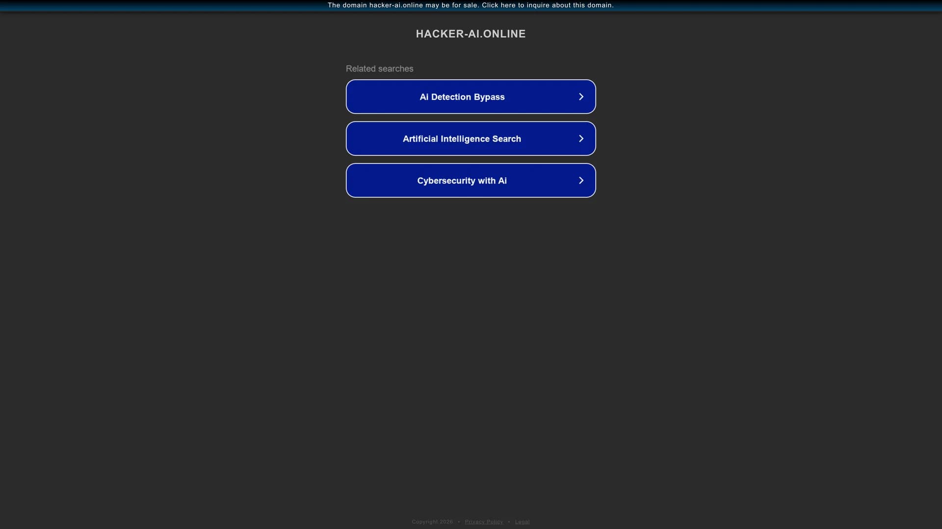 hacker-ai homepage