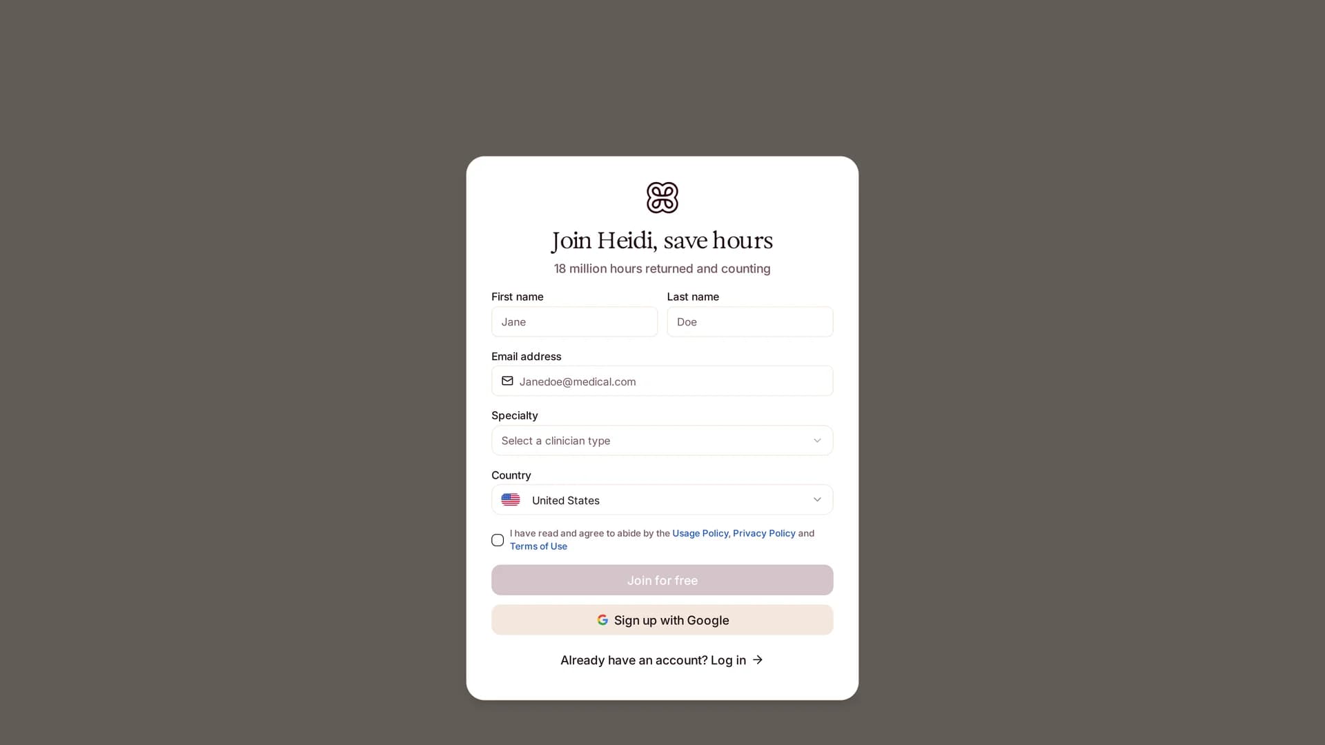 heidi-ai-scribe homepage