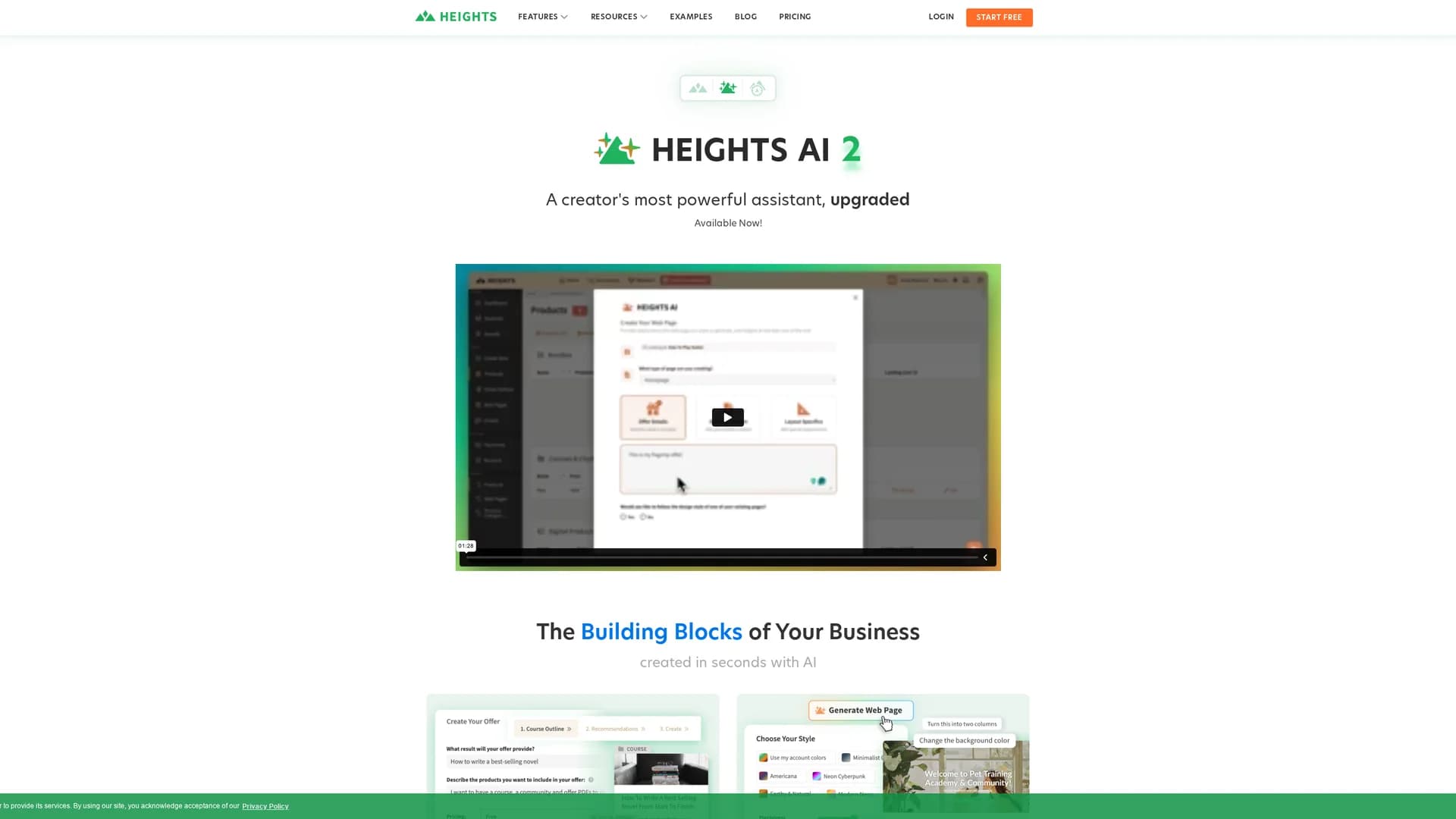 heights-platform homepage