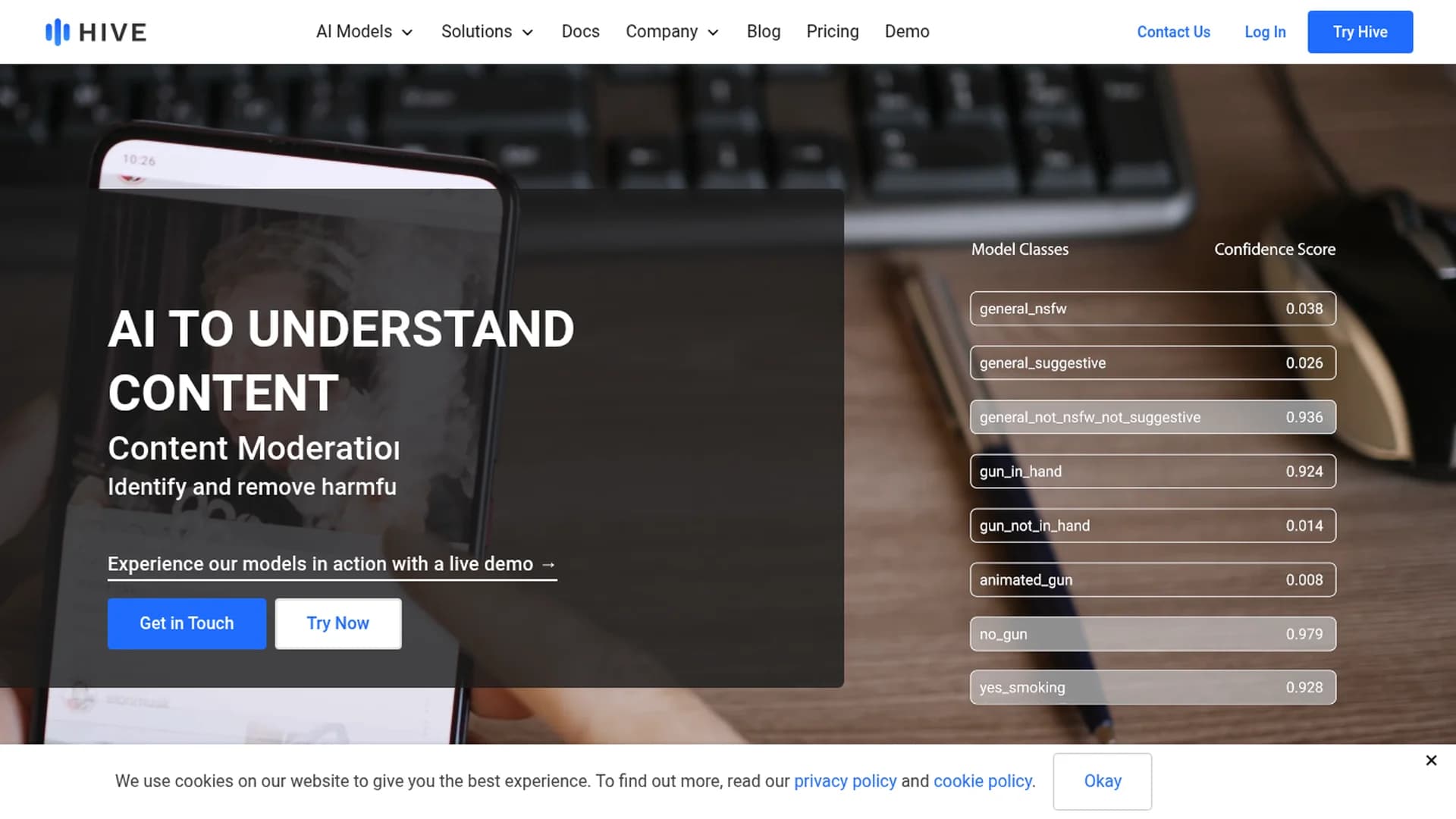hive homepage