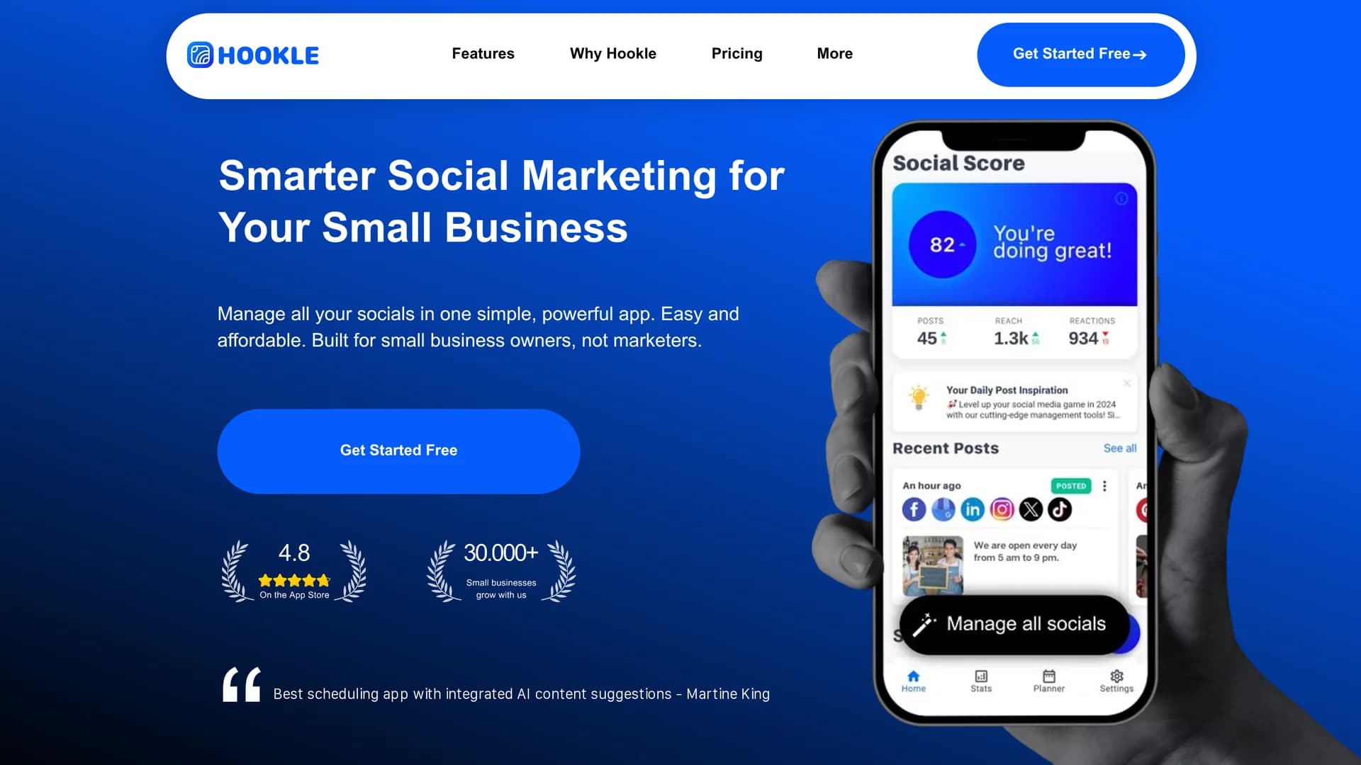 hookle homepage