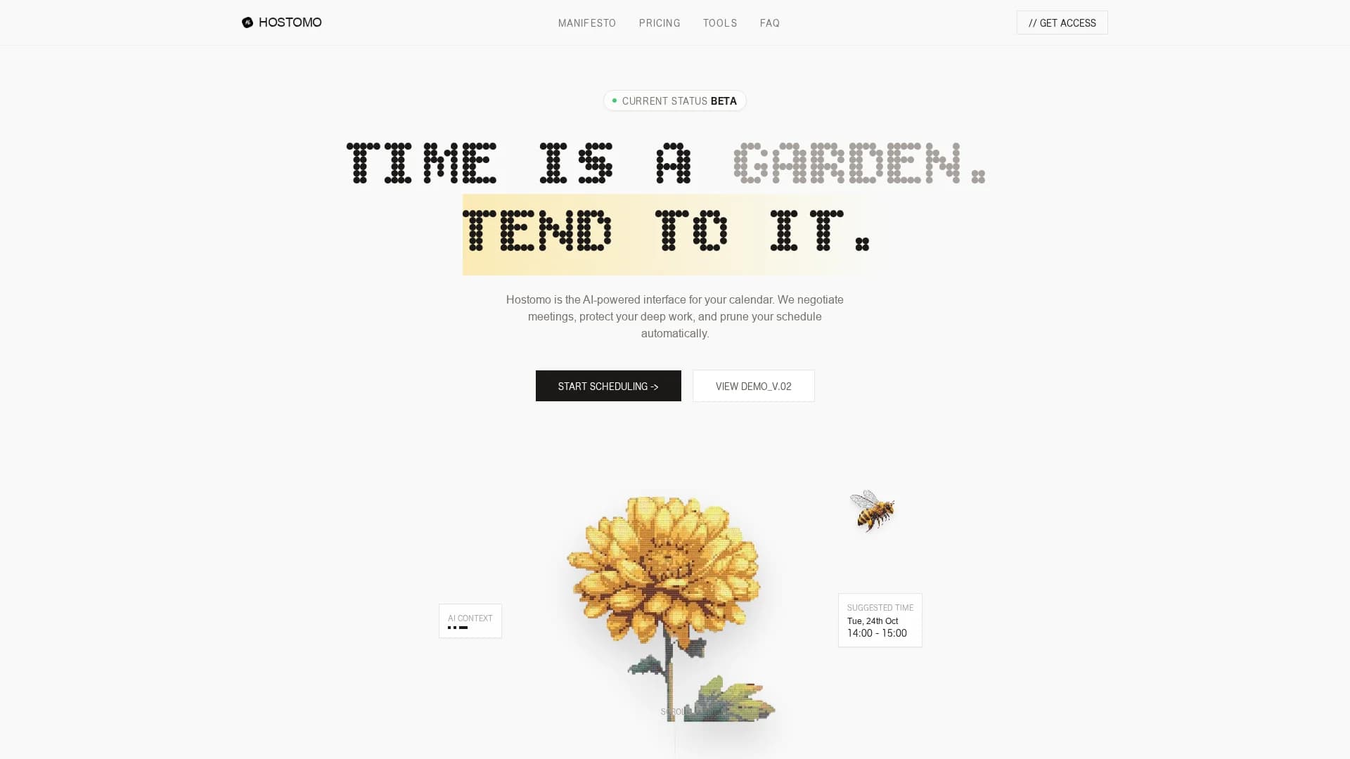 hostomo homepage