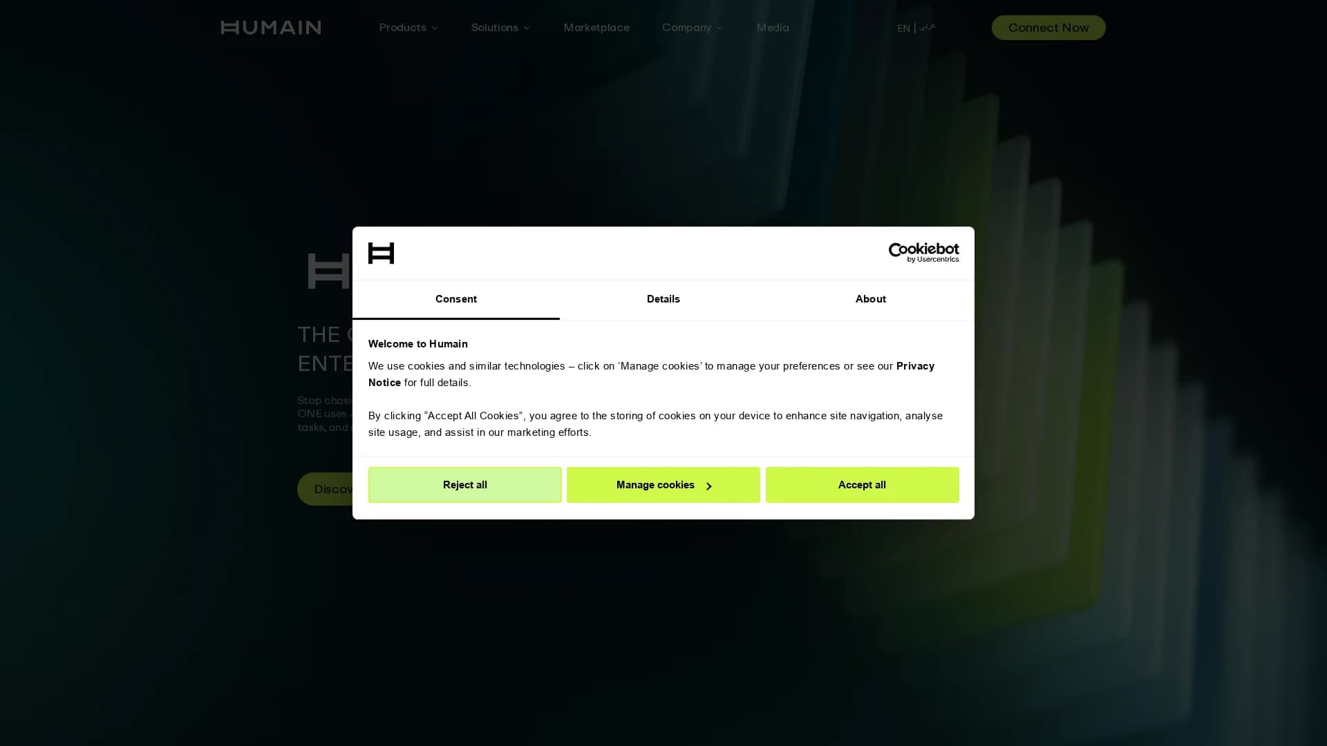 humain-ai homepage
