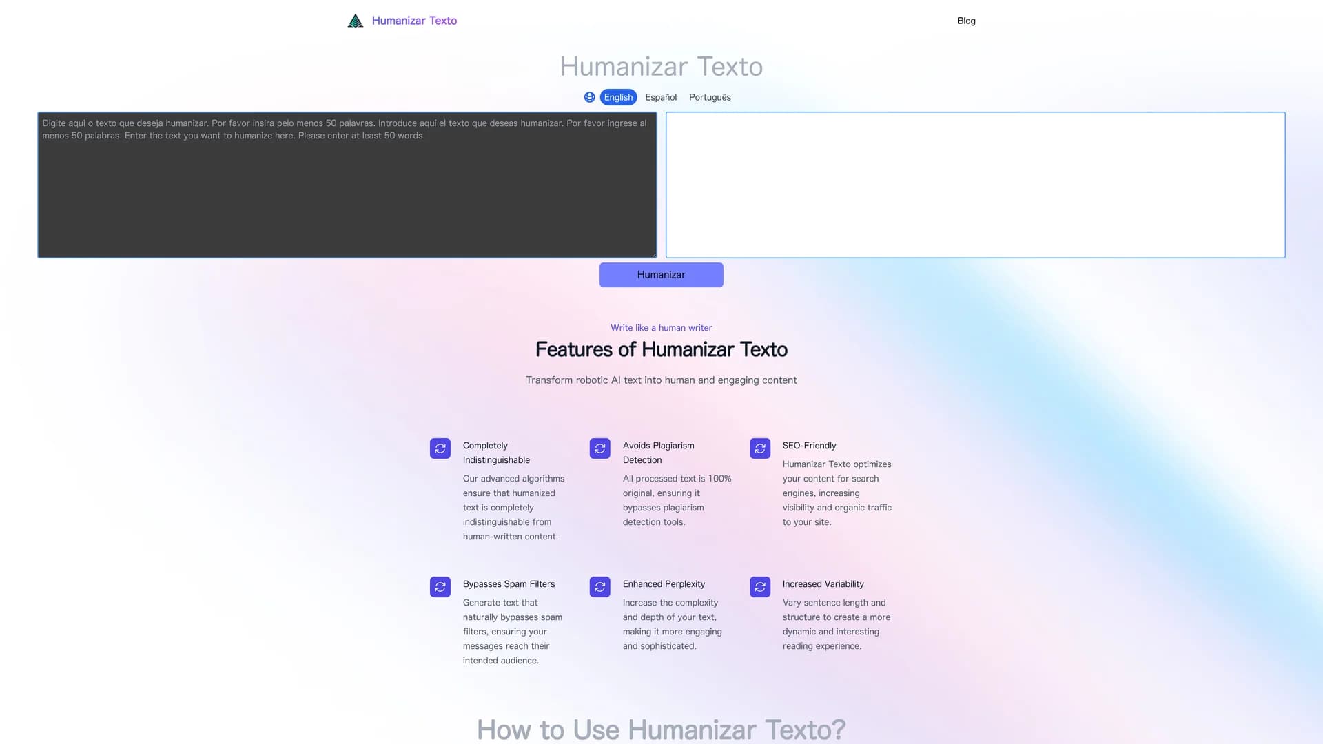 humanizar-texto homepage