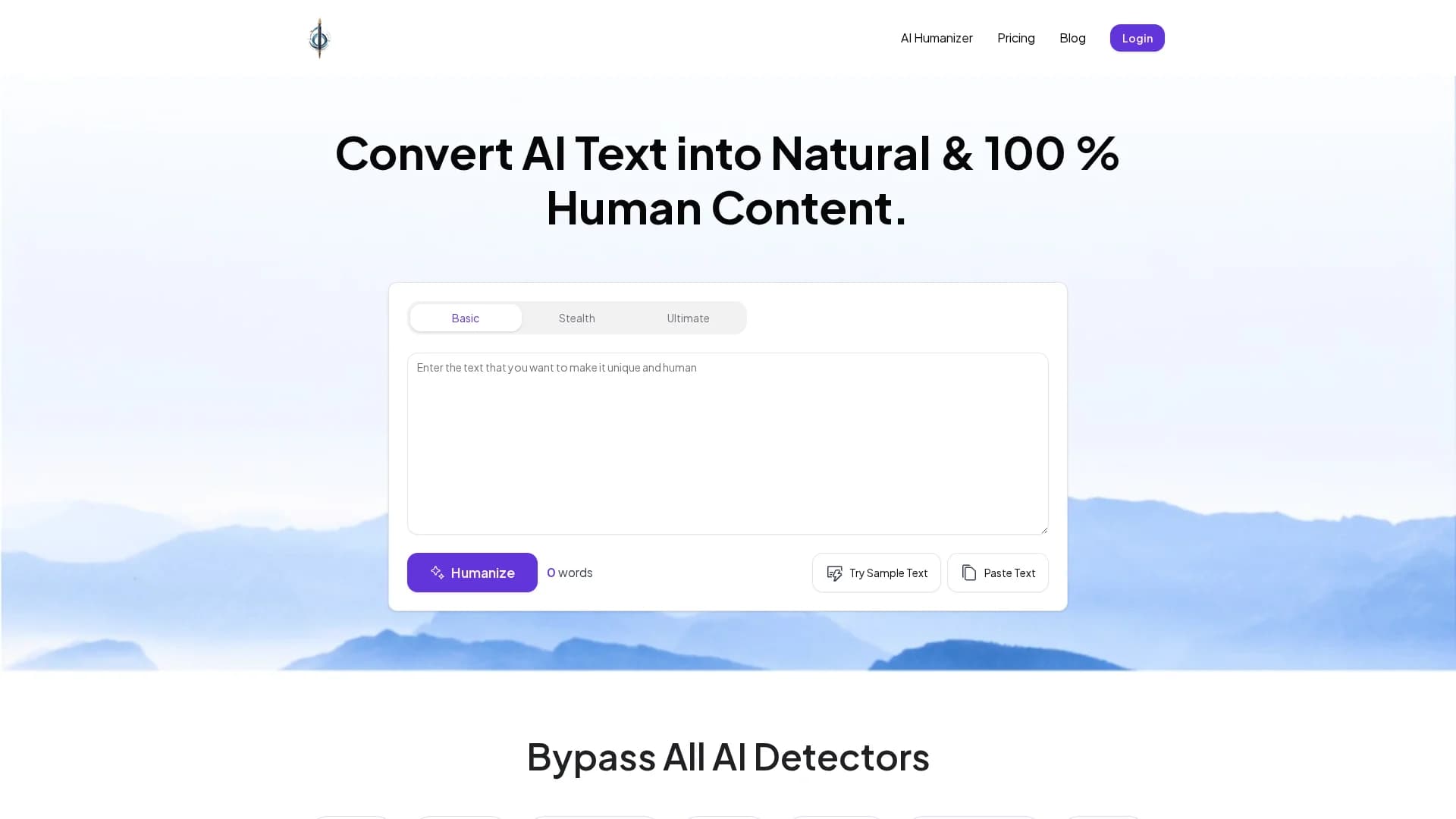humanize-text homepage