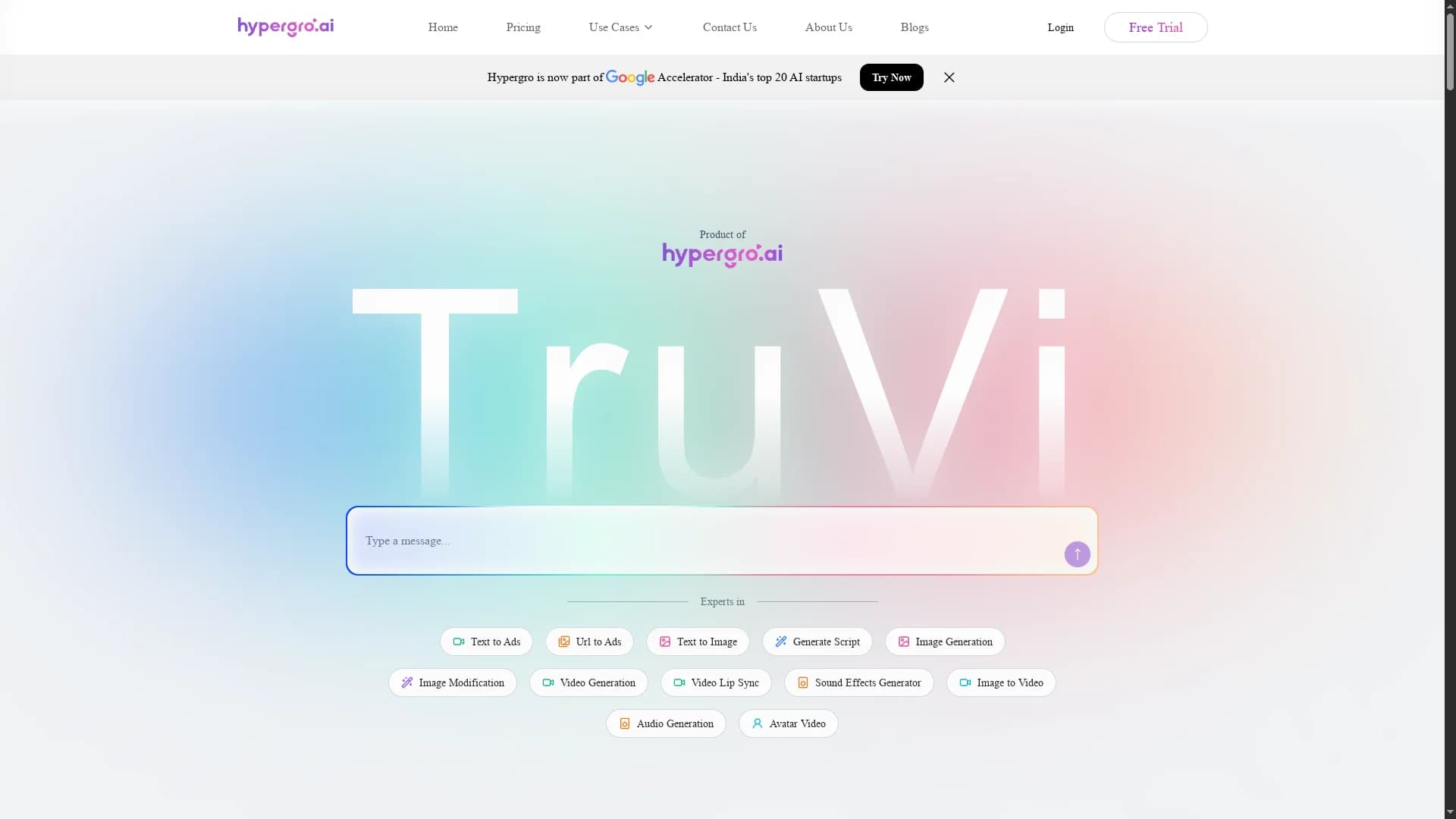 hypergro homepage