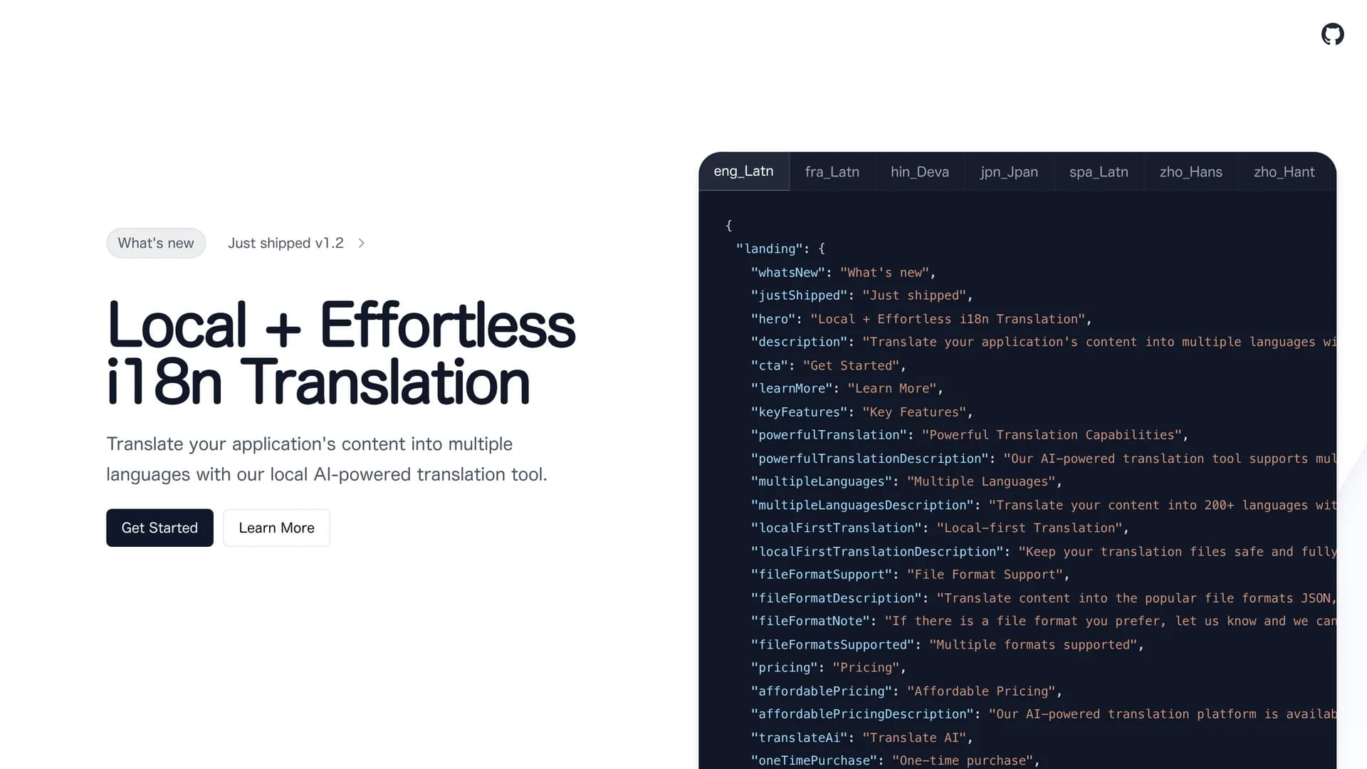 i18nlocale homepage